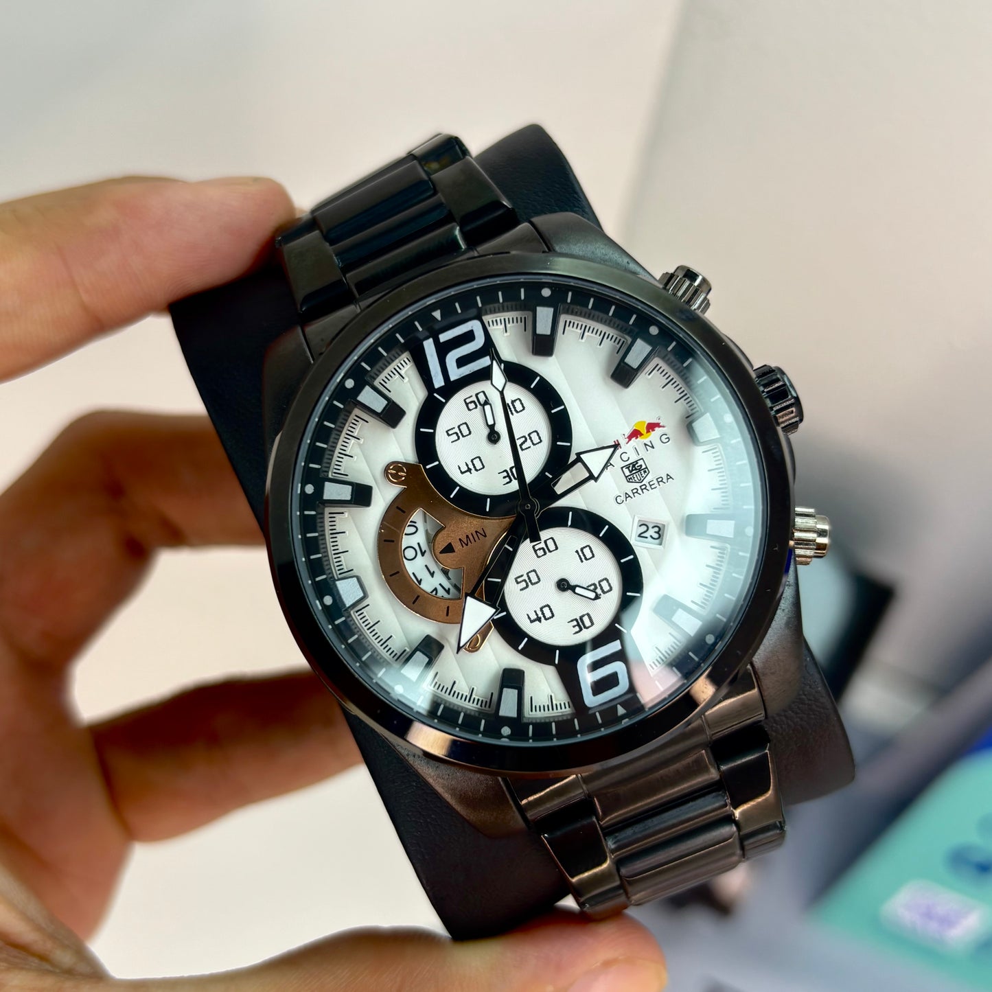 TAG HEUER CR7 FUNCIONAL EN ACERO PARA HOMBRE REF-NB