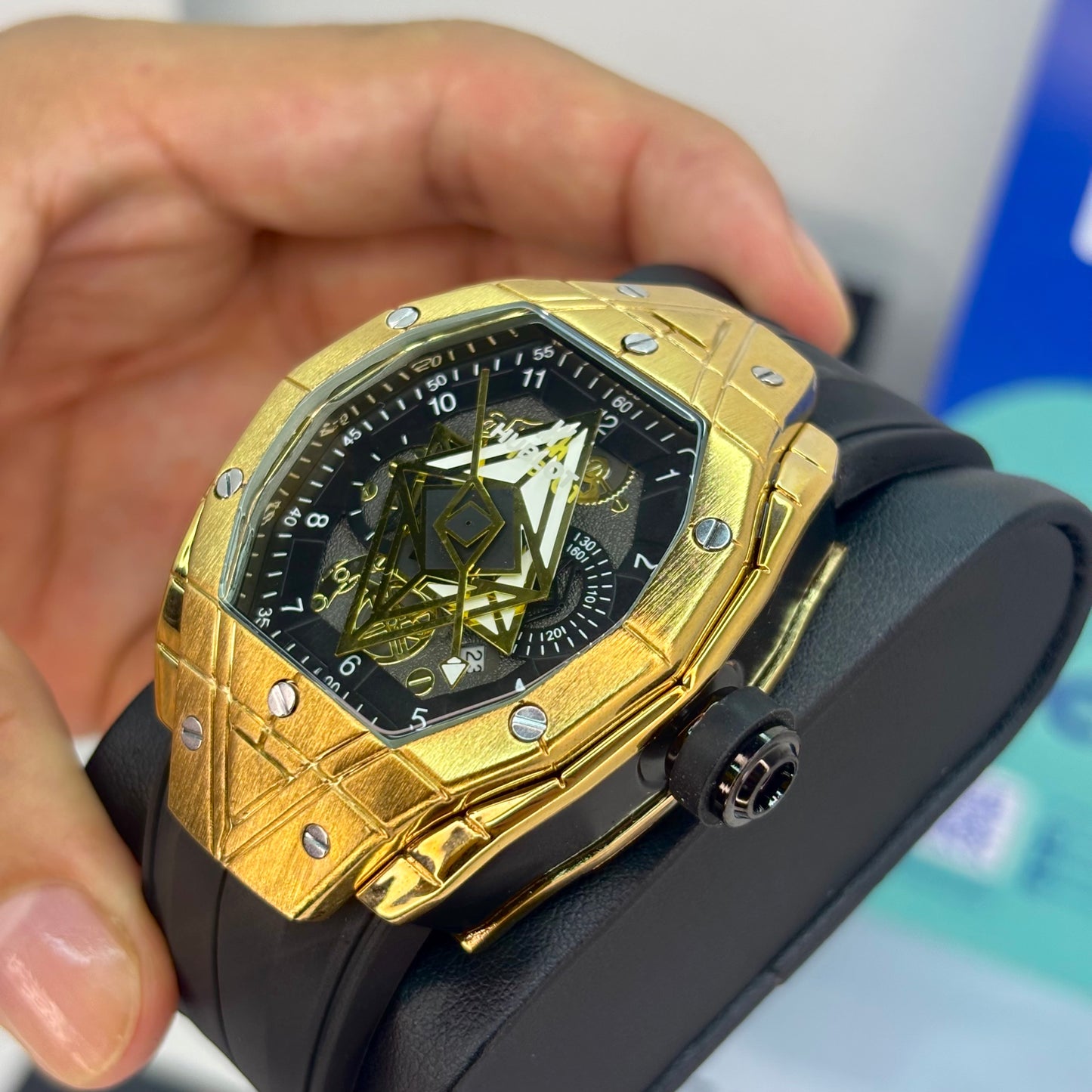HUBLOT DIAMANTE PARA HOMBRE REF-ND