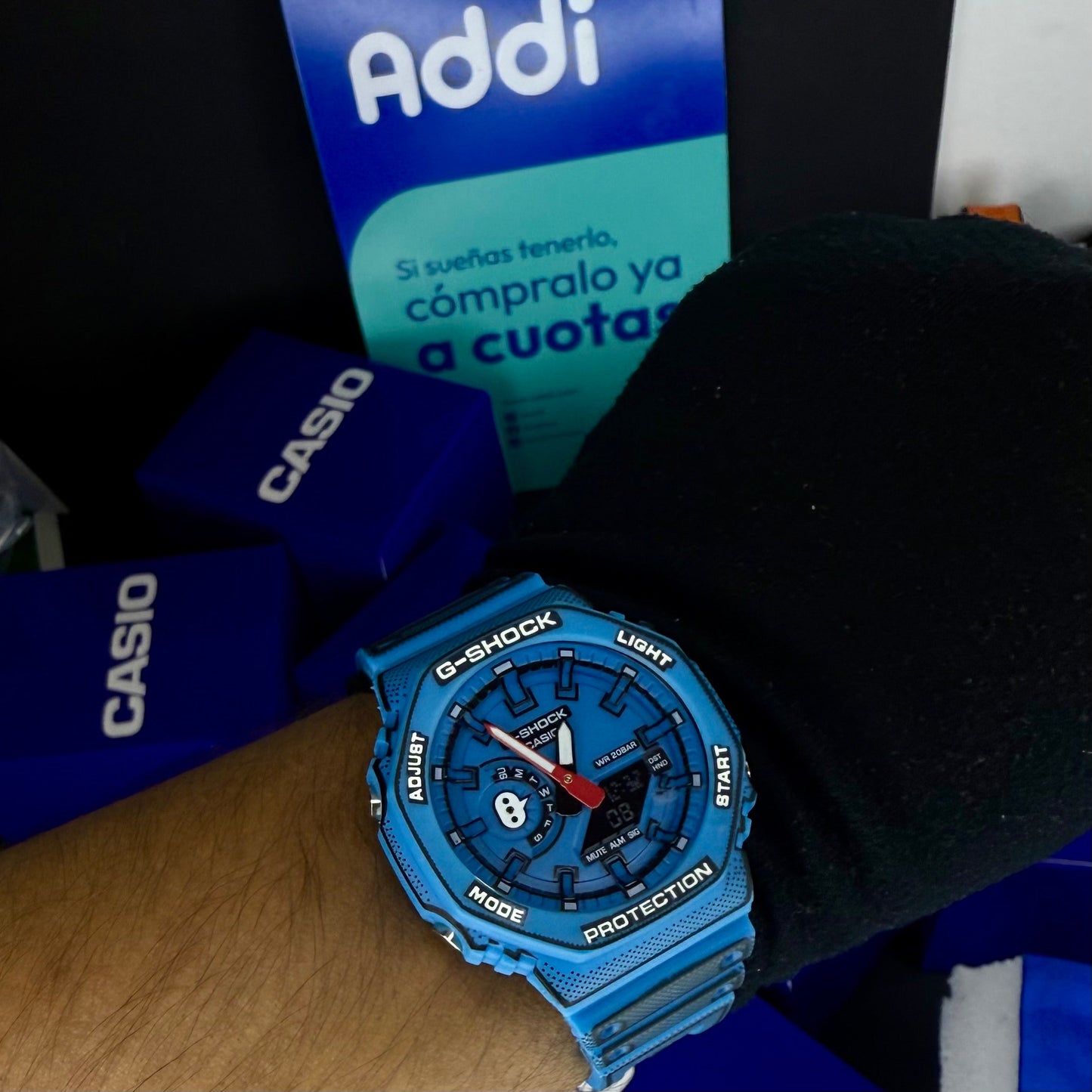 CASIO G-SHOCK PARA HOMBRE REF-GA2100-A