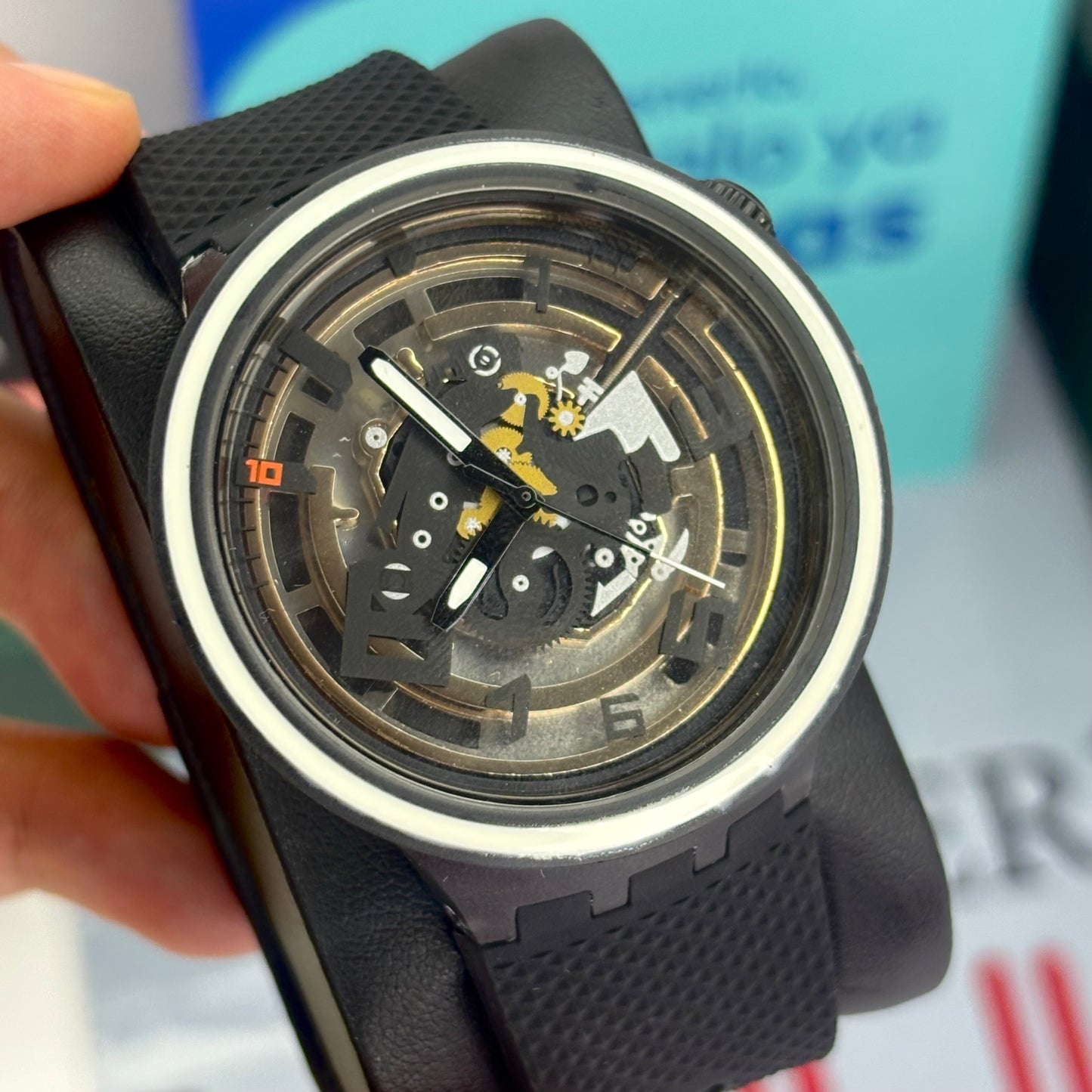 SWATCH PLANET PURPLE PARA HOMBRE REF-NB