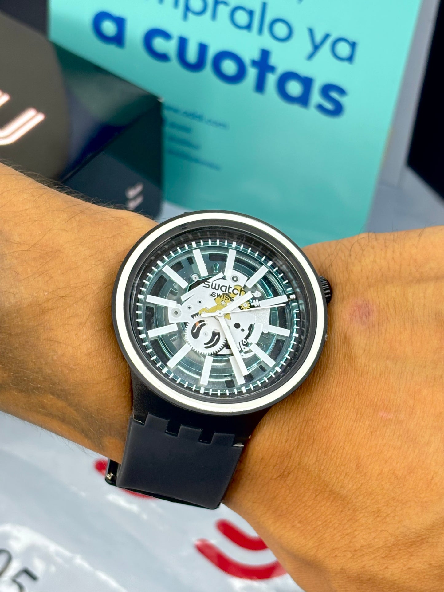SWATCH SB0 NEGRO PARA HOMBRE REF-NBA