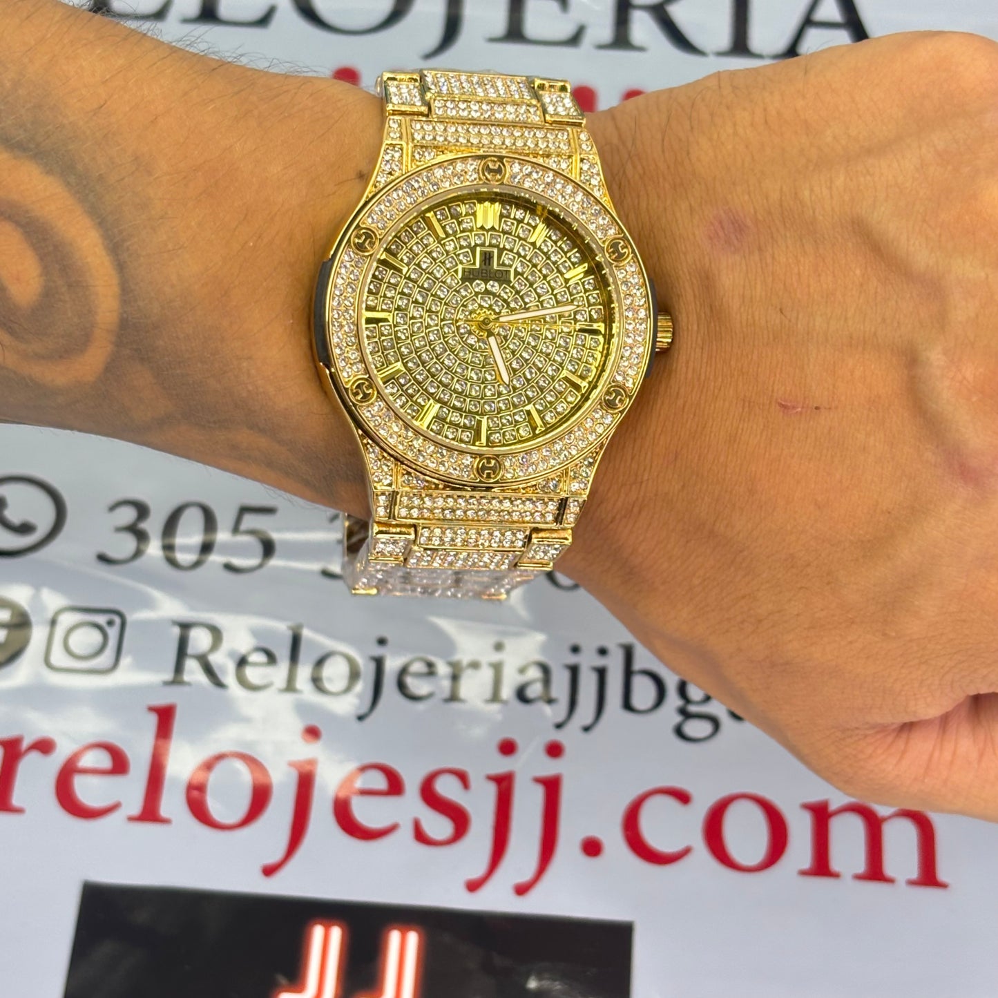 HUBLOT CUBANO PARA HOMBRE REF-D