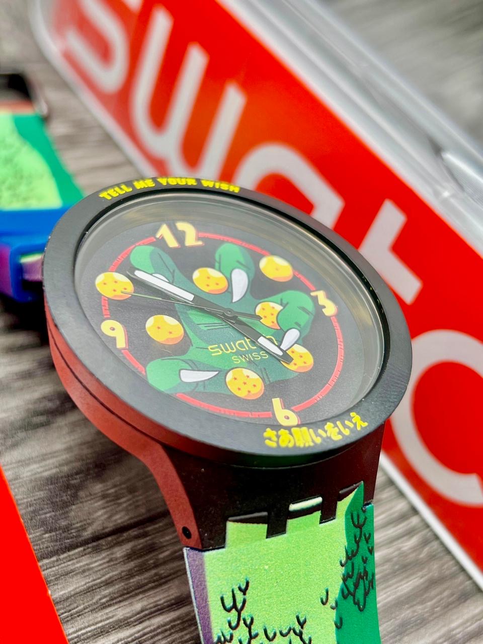 SWATCH UNISEX HOMBRE Y DAMA EDICION SHEN LONG