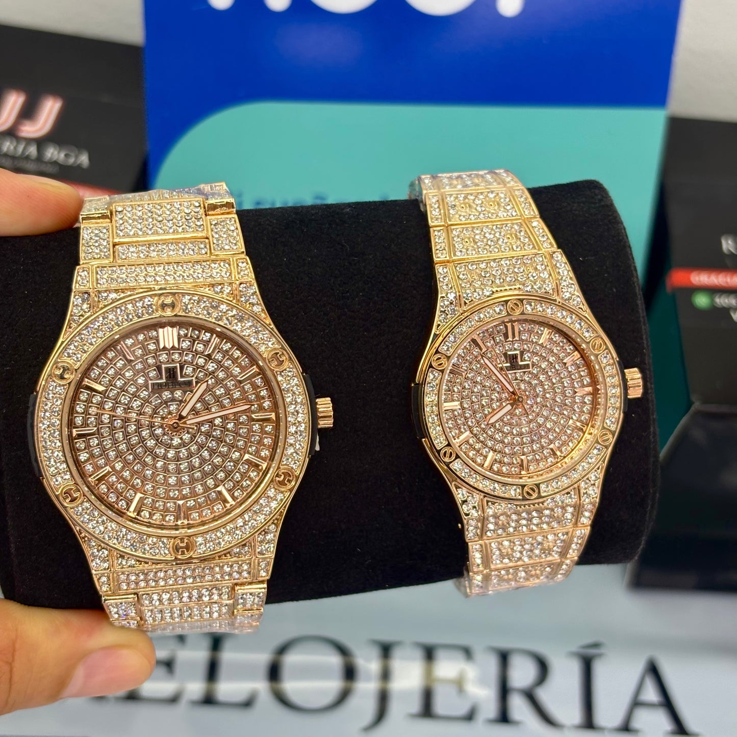 PAREJA HUBLOT CUB 882888 UNISEX REF-OR