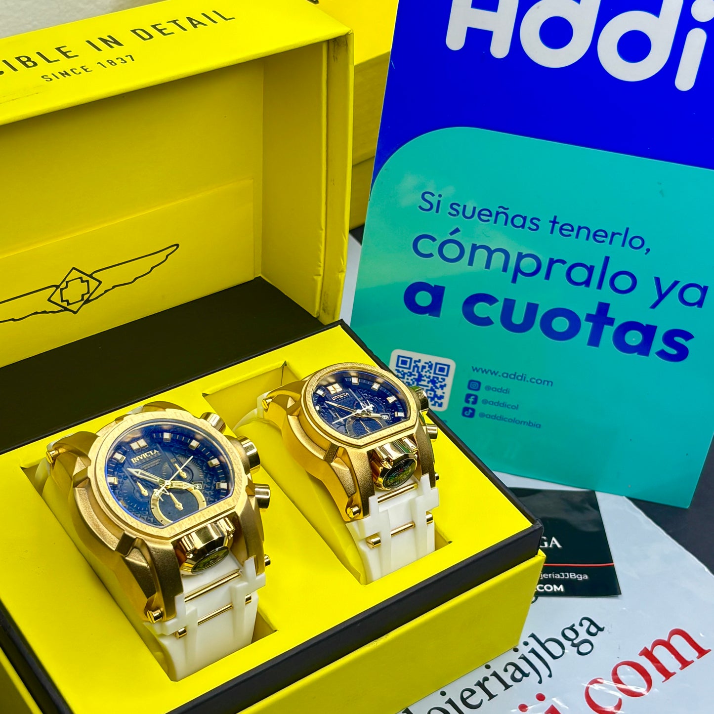 PAREJA INVICTA BOLT ZEUS GOMA HOMBRE Y DAMA REF-BA