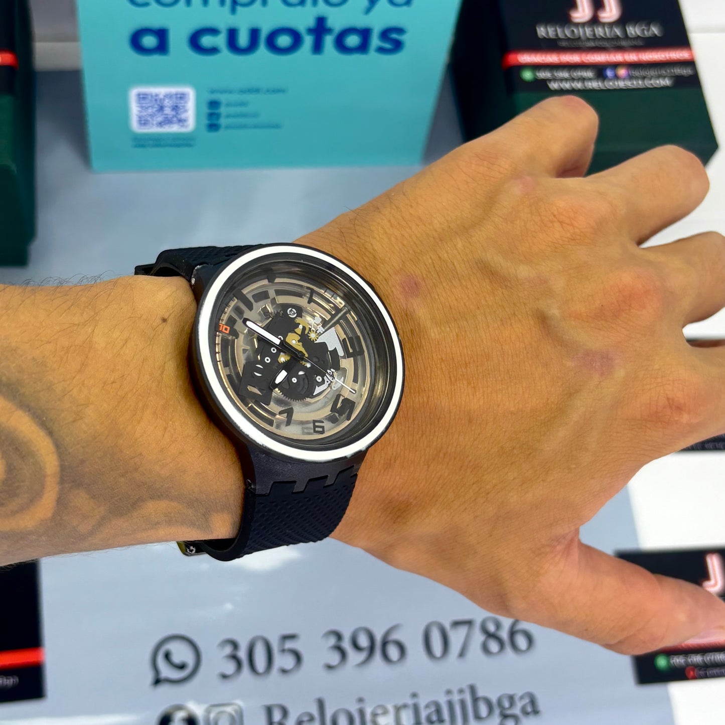 SWATCH PLANET PURPLE PARA HOMBRE REF-NB