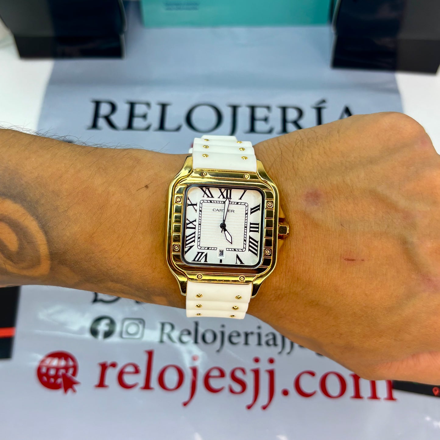 CARTIER DO´SANTOS UNISEX HOMBRE o DAMA REF-GOMA-BDB
