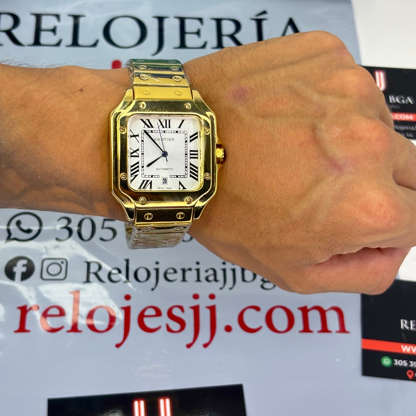 CARTIER DOS´ANTOS PARA HOMBRE REF-DDB