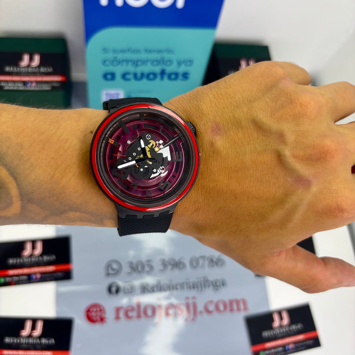 SWATCH PLANET PURPLE PARA HOMBRE REF-NR