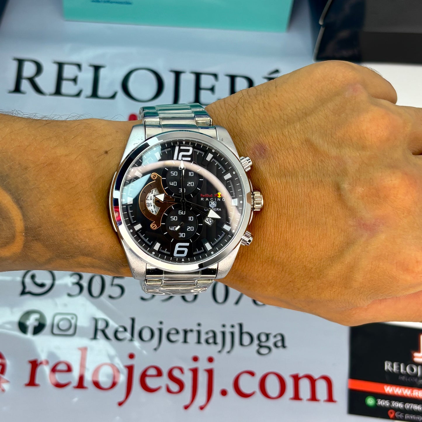 TAG HEUER CR7 FUNCIONAL EN ACERO PARA HOMBRE REF-PN