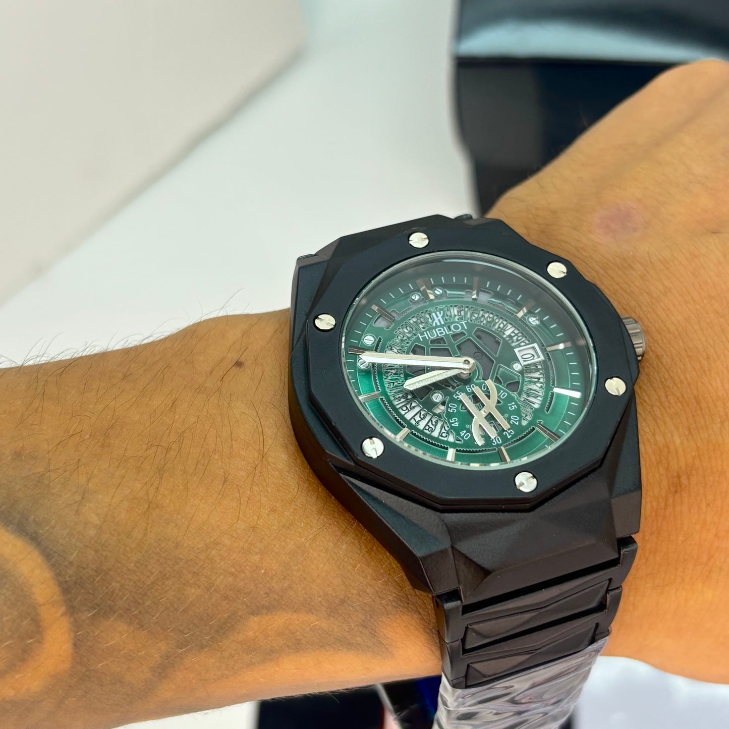 HUBLOT DIAMANTE PARA HOMBRE REF-NV