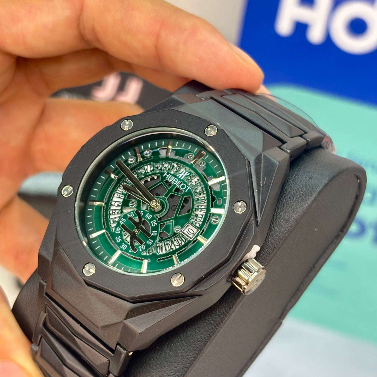 HUBLOT DIAMANTE PARA HOMBRE REF-NV