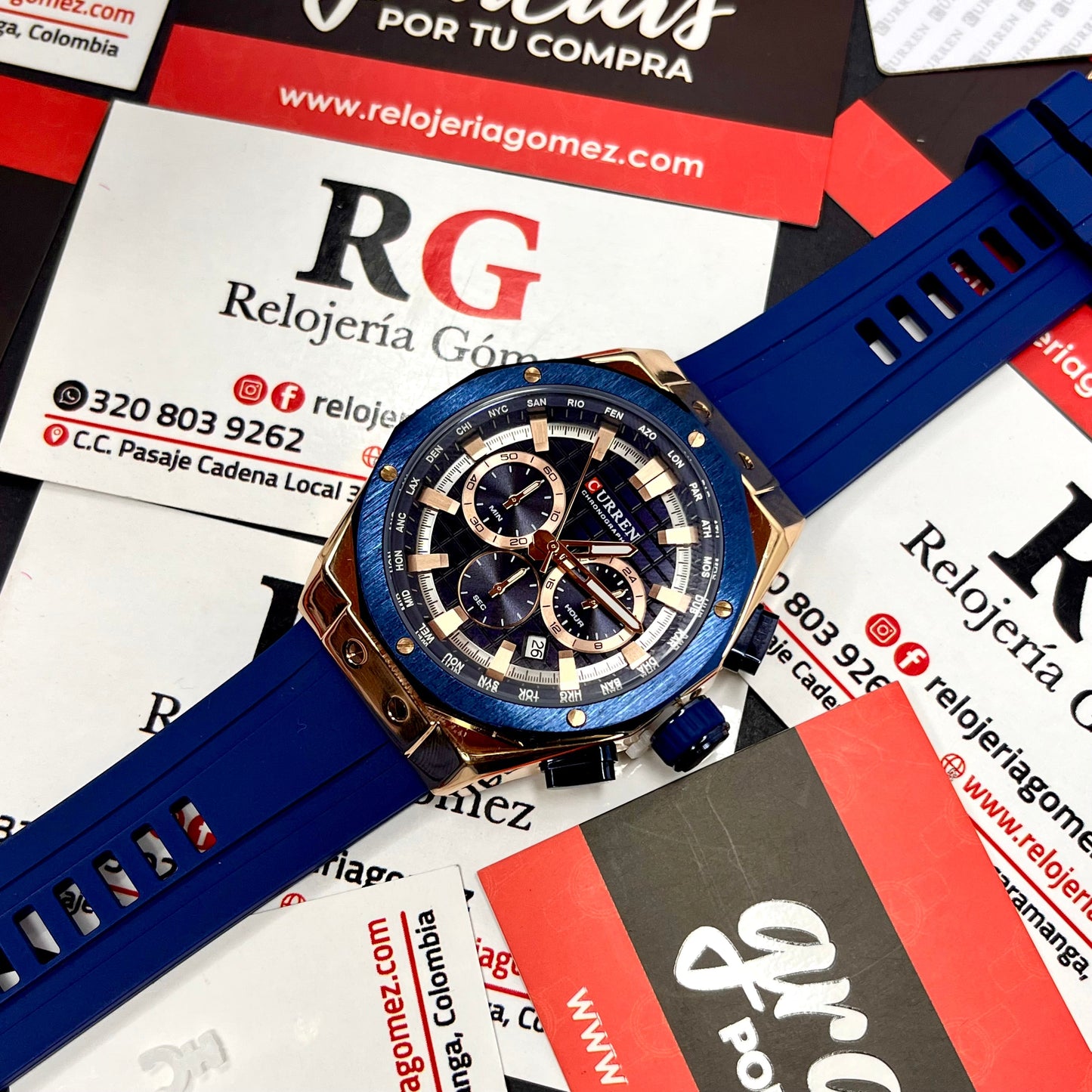 CURREN ORIGINAL PRA HOMBRE REF-8464-A