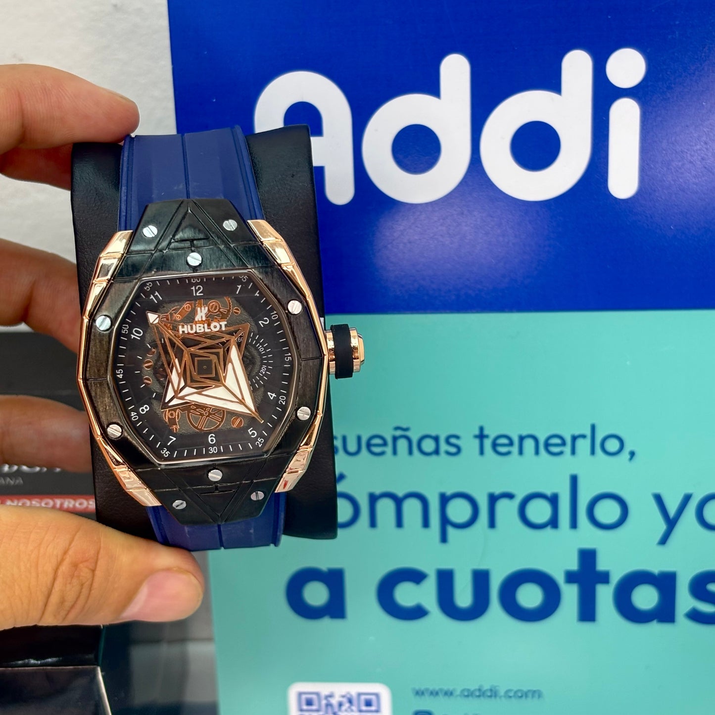 HUBLOT DIAMANTE PARA HOMBRE REF-A