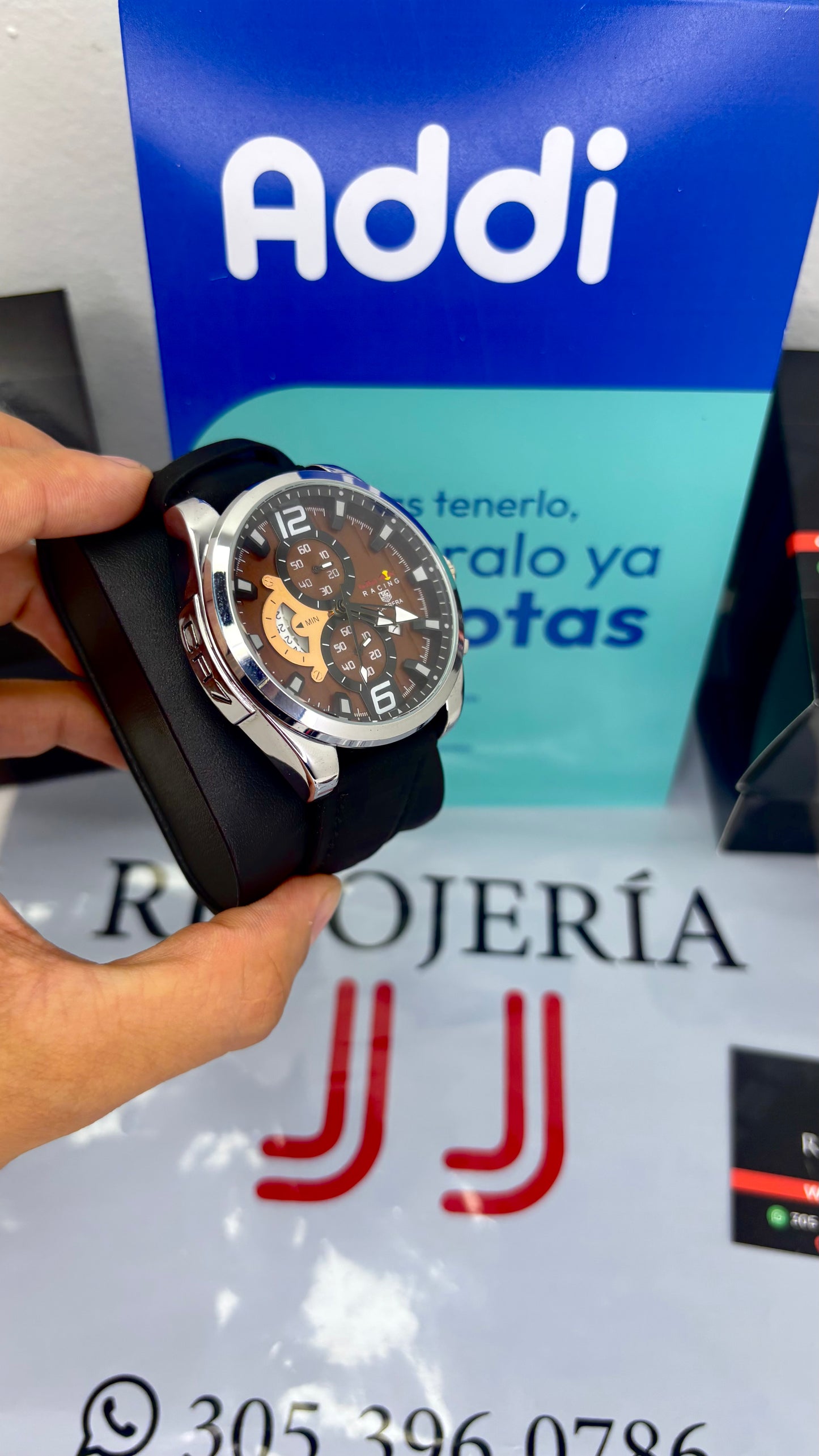 TAG HEUER CR7 FUNCIONAL EN CUERO PARA HOMBRE REF- NPC