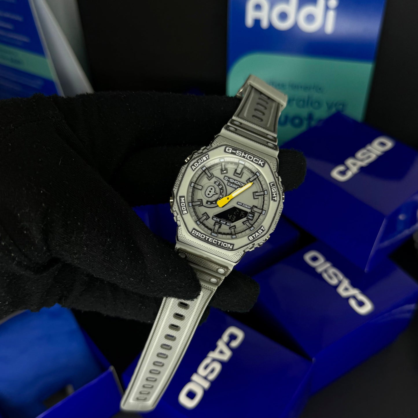 CASIO G-SHOCK PARA HOMBRE REF-GA2100-G