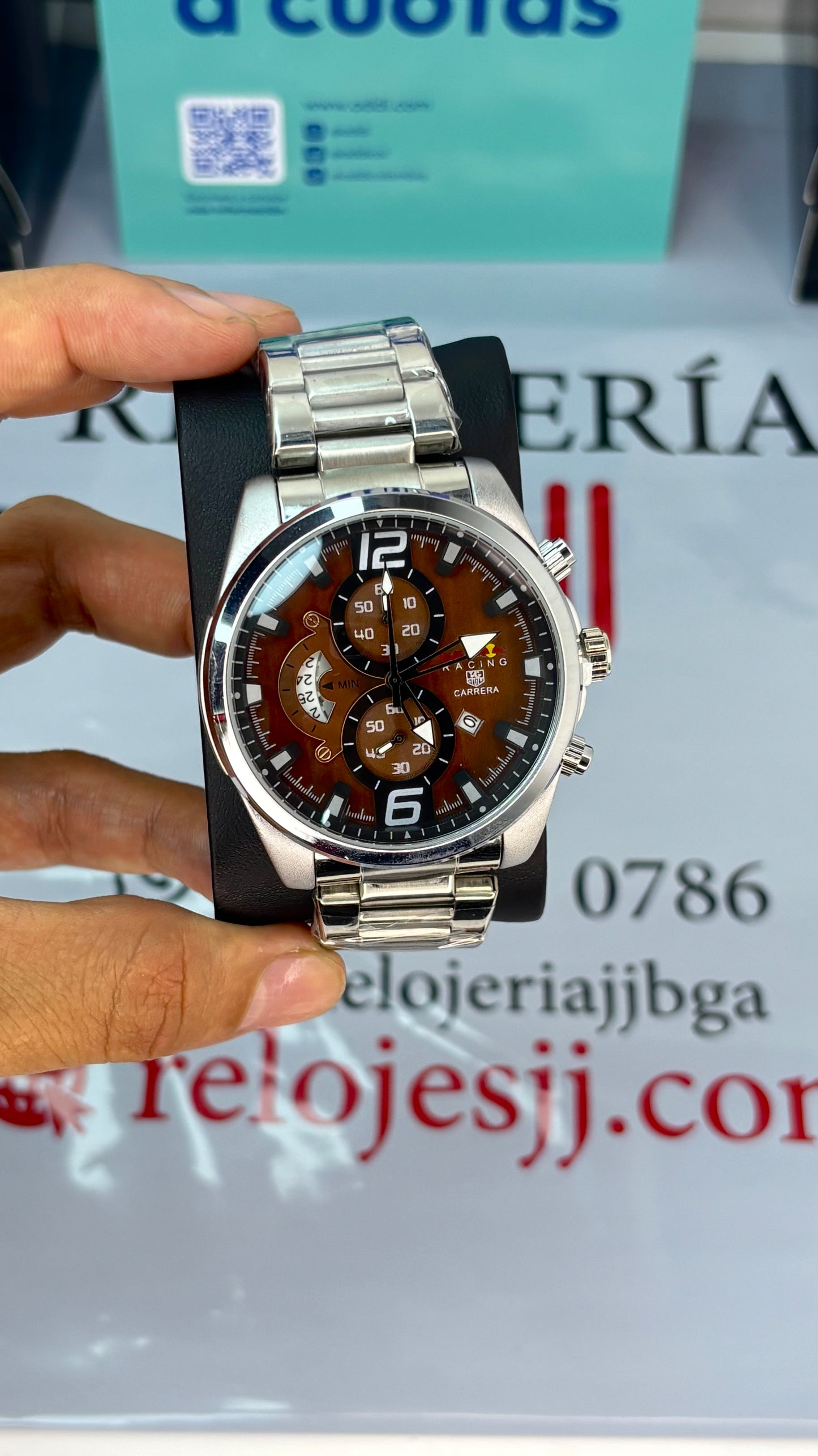 TAG HEUER CR7 FUNCIONAL EN ACERO PARA HOMBRE REF-PC