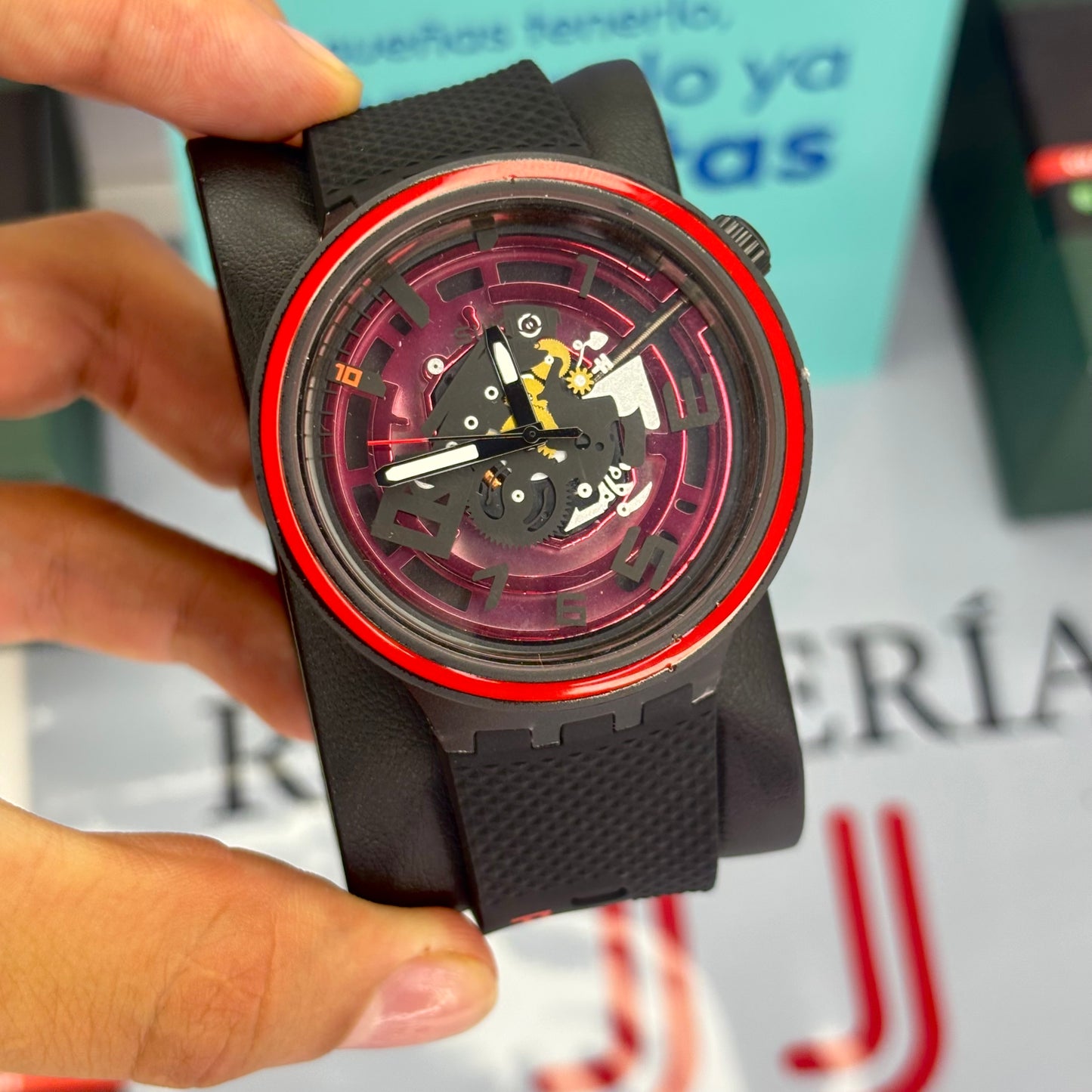 SWATCH PLANET PURPLE PARA HOMBRE REF-NR