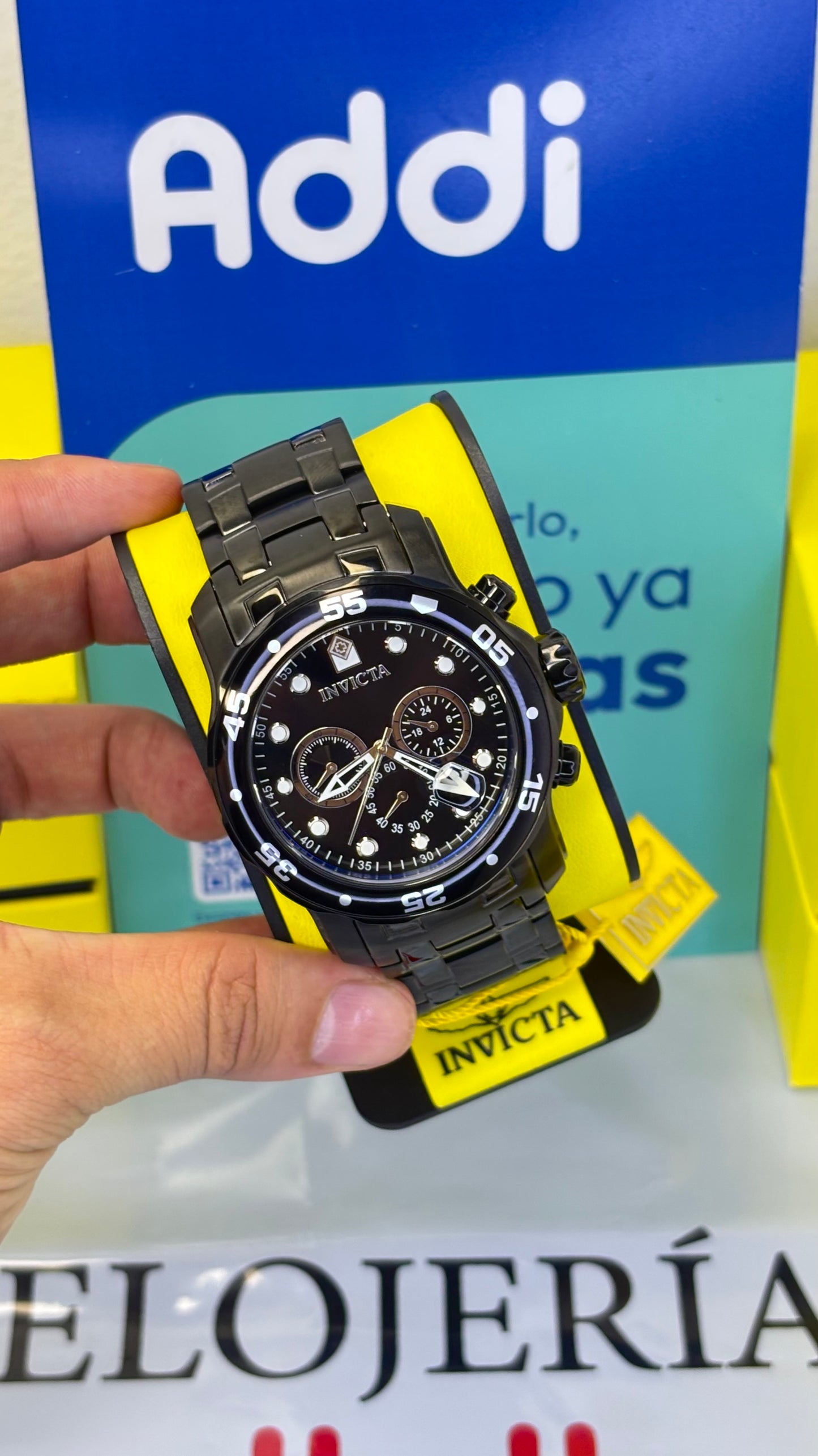 INVICTA PRO DIVER ORIGINAL PARA HOMBRE REF- 0076 -NEGRO
