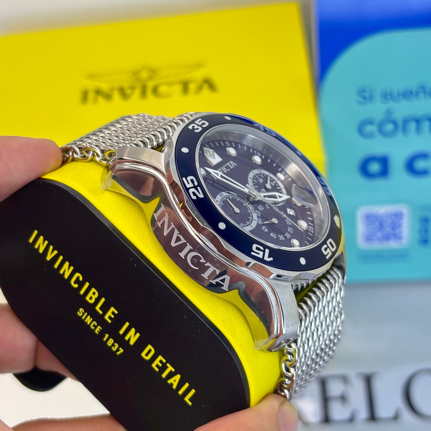 INVICTA PRO DIVER ORIGINAL PARA HOMBRE REF 47237- ACERO