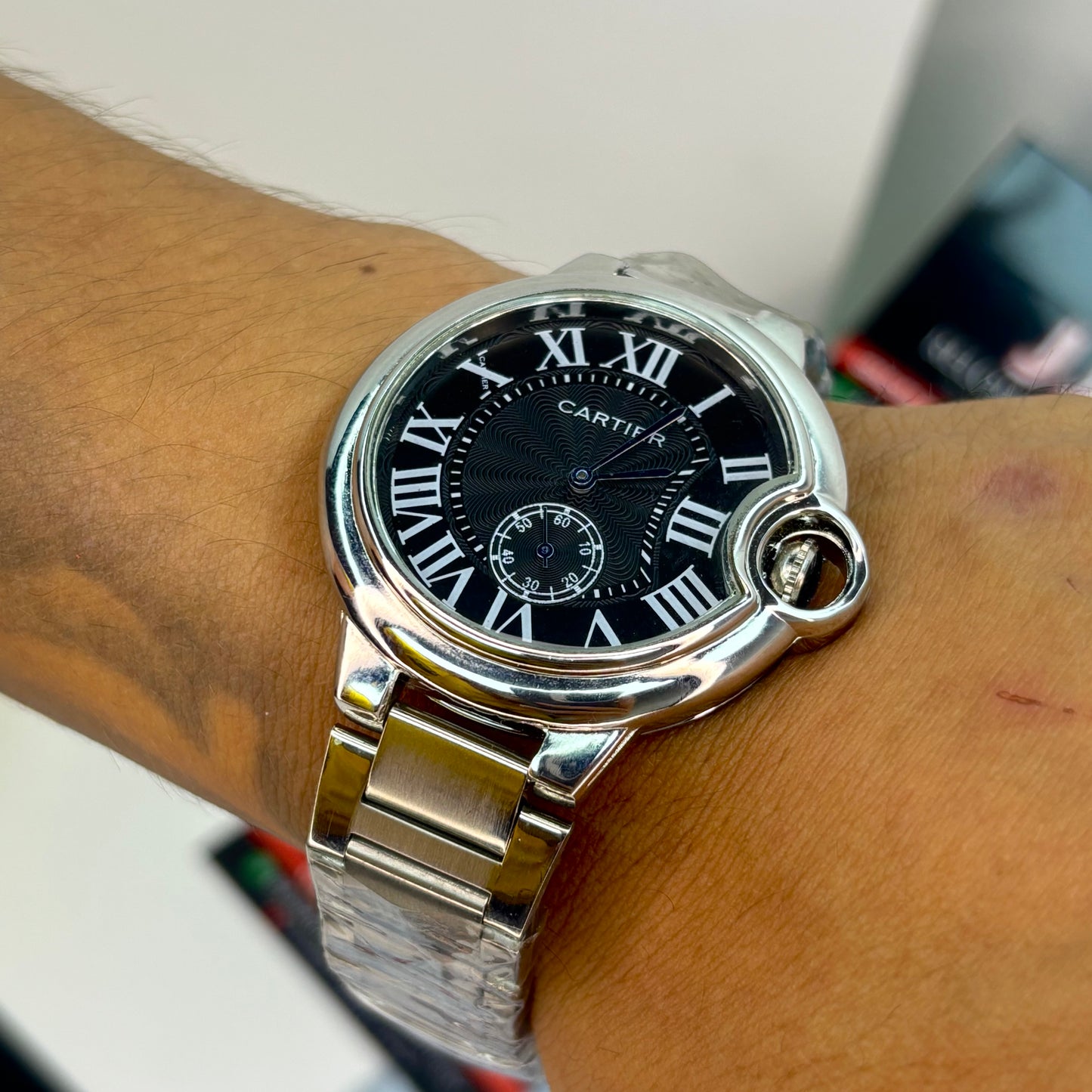 CARTIER ROMANO CLAS PARA HOMBRE REF-PN