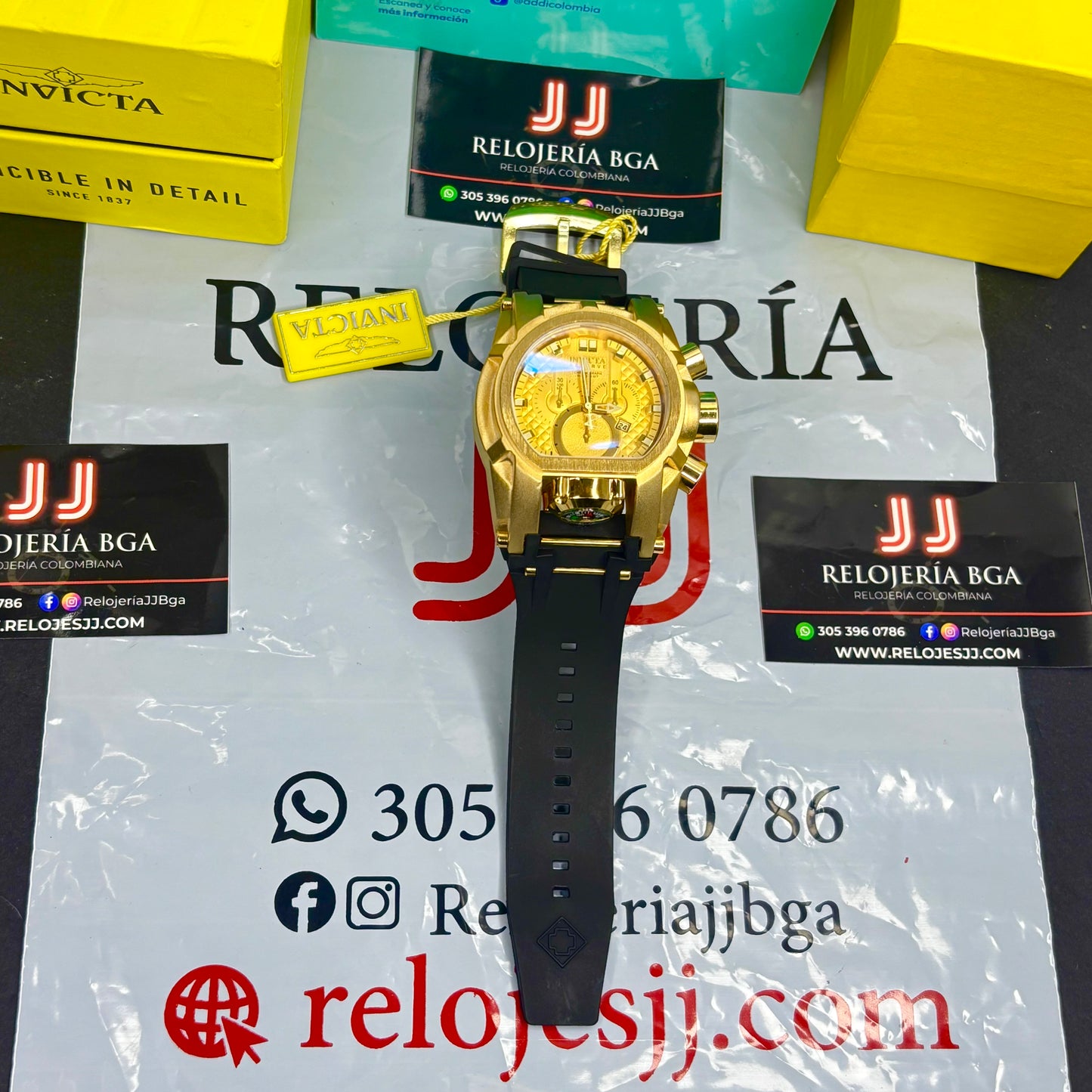 INVICTA BOLT ZEUS GOMA PARA HOMBRE REF-ND