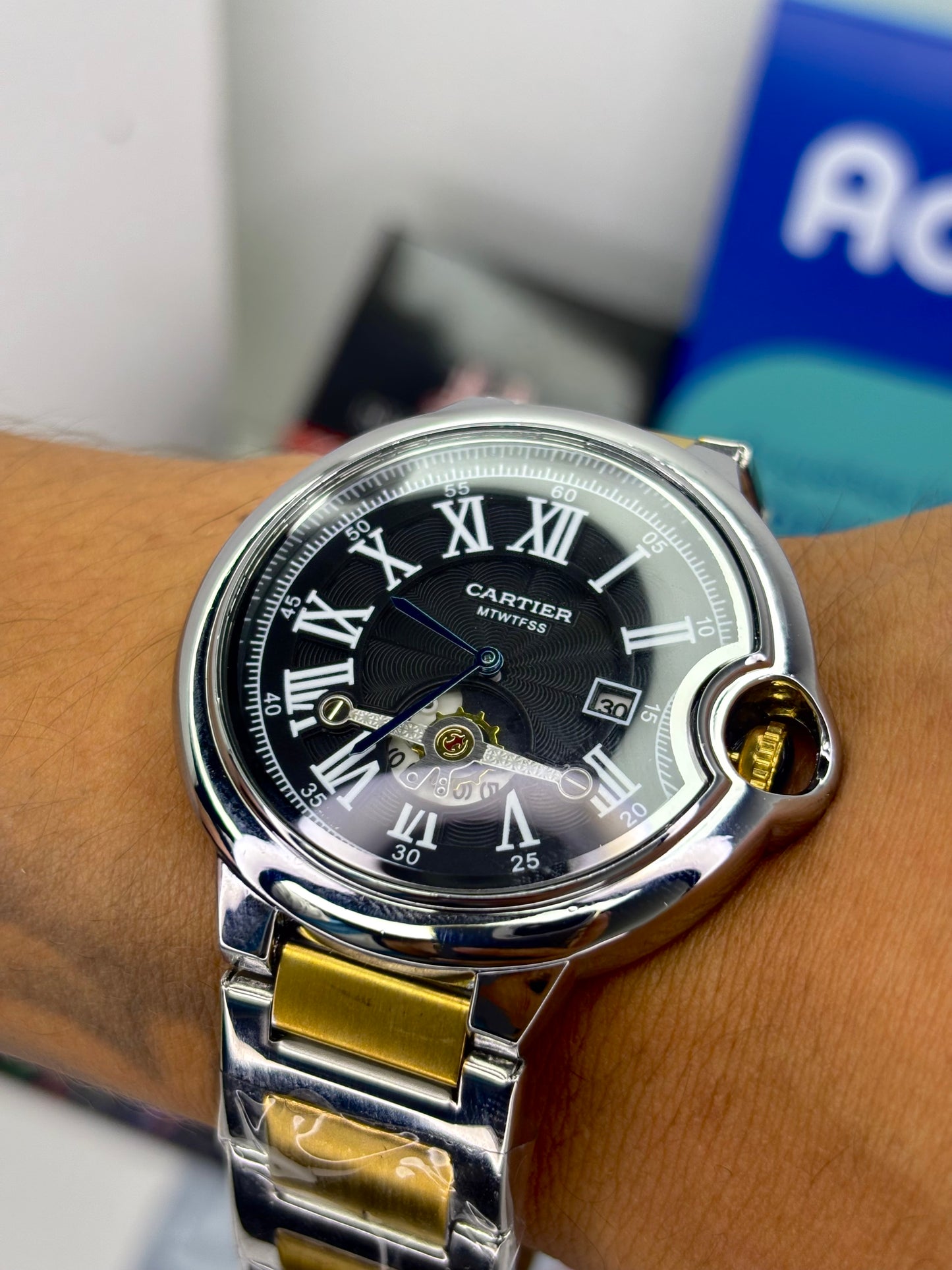 CARTIER TORBILLON PARA HOMBRE REF-ORBI