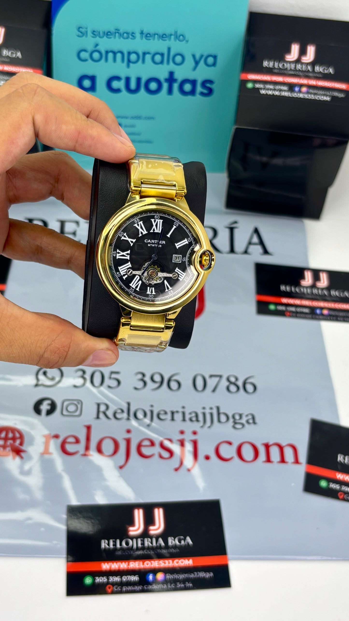 CARTIER TORBILLON PARA HOMBRE REF-N