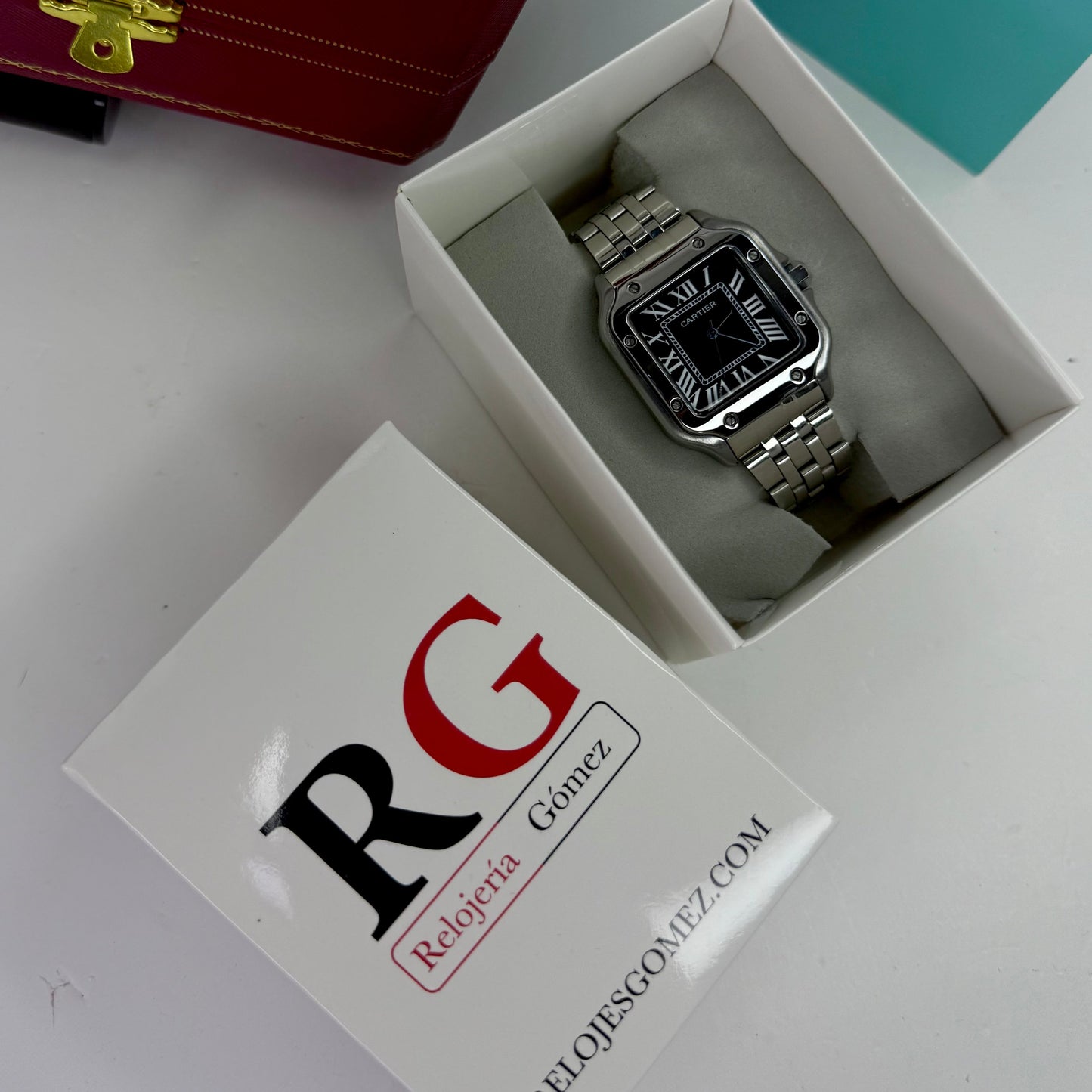 CARTIER DO SANTOS TRIZADO PARA DAMA REF-PN