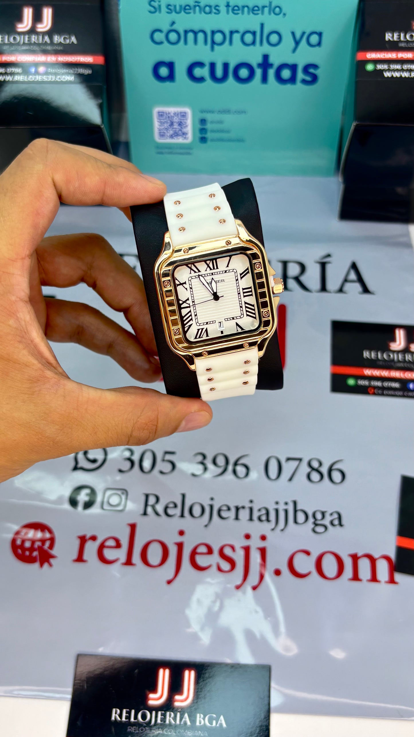CARTIER DO´SANTOS UNISEX HOMBRE o DAMA REF-GOMA- BOB