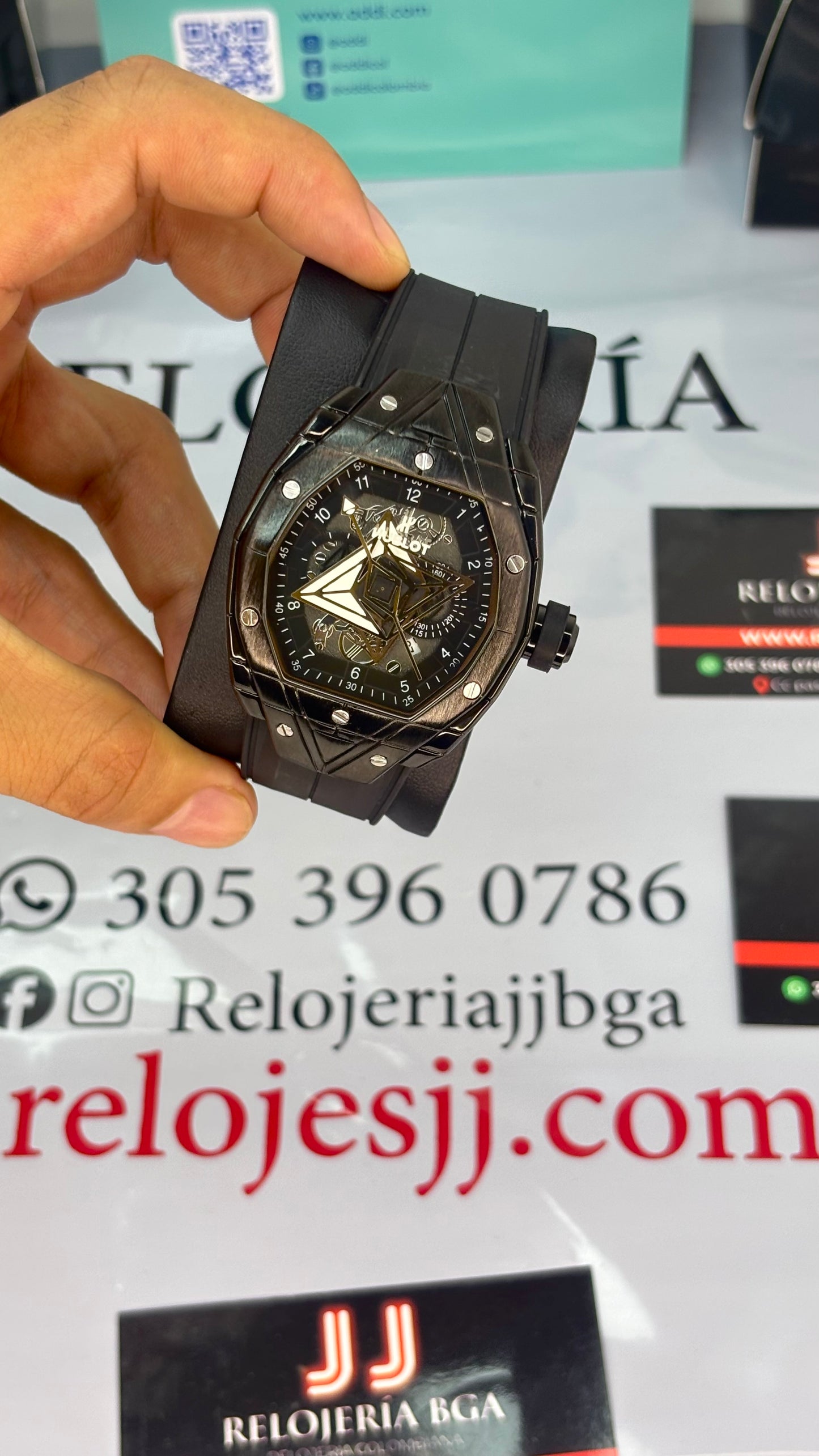 HUBLOT DIAMANTE PARA HOMBRE REF-NNP2