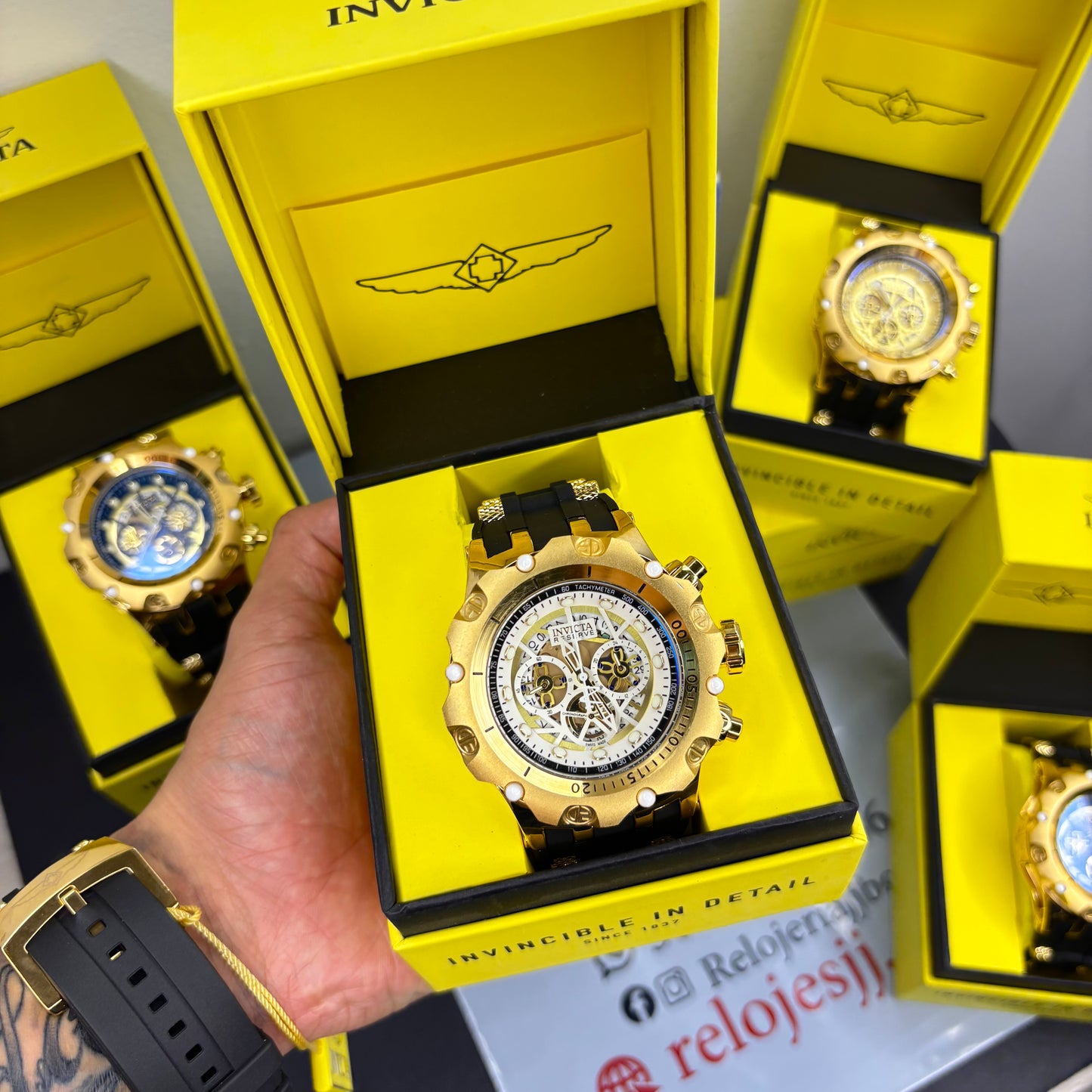 INVICTA VENOM FUNCIONAL PARA HOMBRE REF-NB