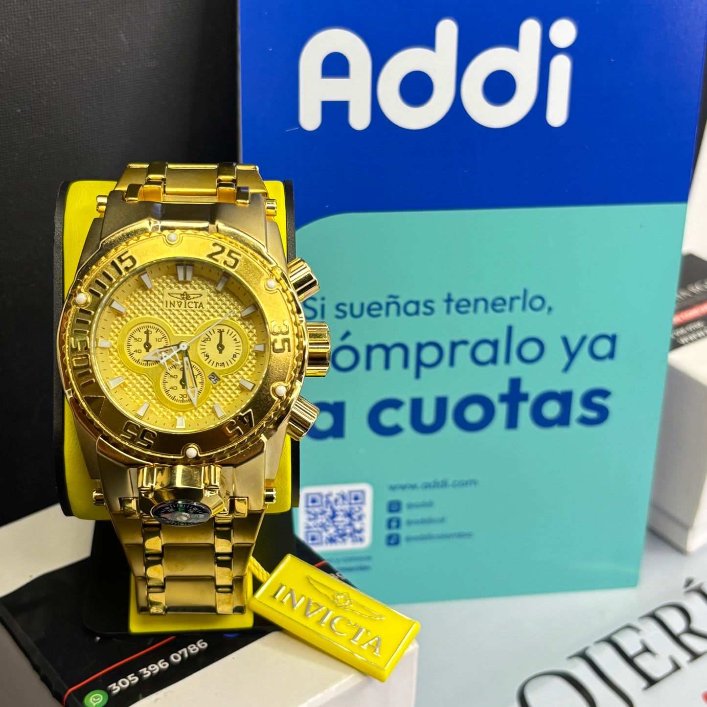 INVICTA PARA HOMBRE BOLT EN ACERO-DD