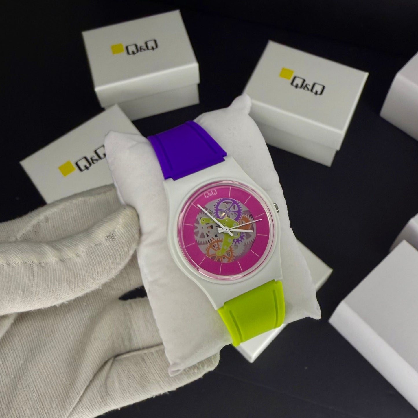 QyQ SUMERGIBLE TIPO SWATCH UNISEX ORIGINAL REF-V41A-506VY