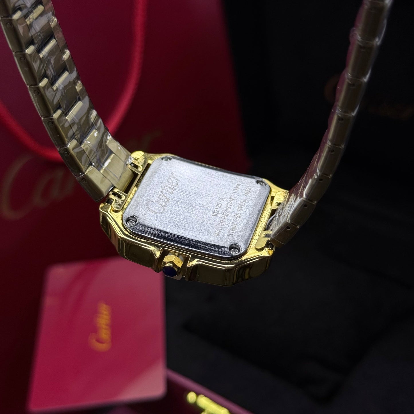 CARTIER SANTOS CUBANO PARA DAMA REF DN