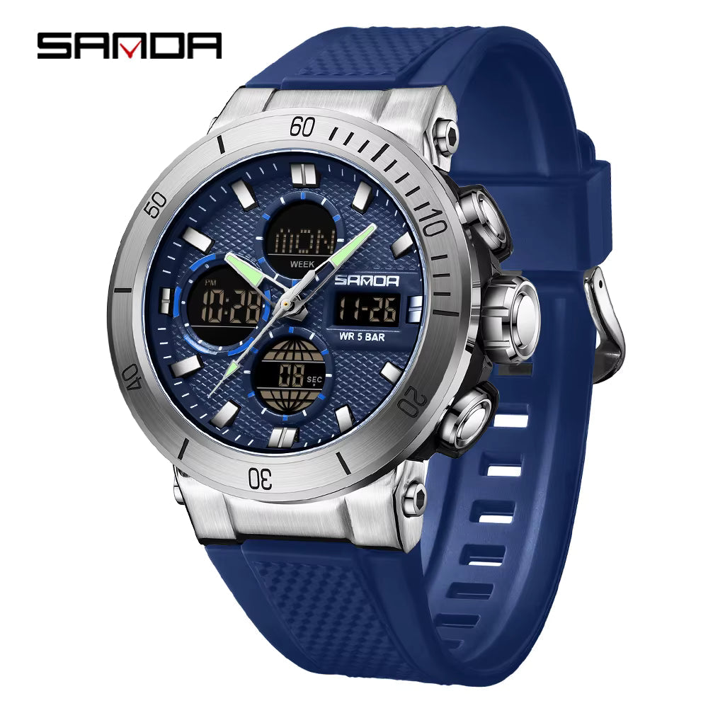 SANDA X CASIO SUBMERGIBLE PARA HOMBRE REF 6191 -A