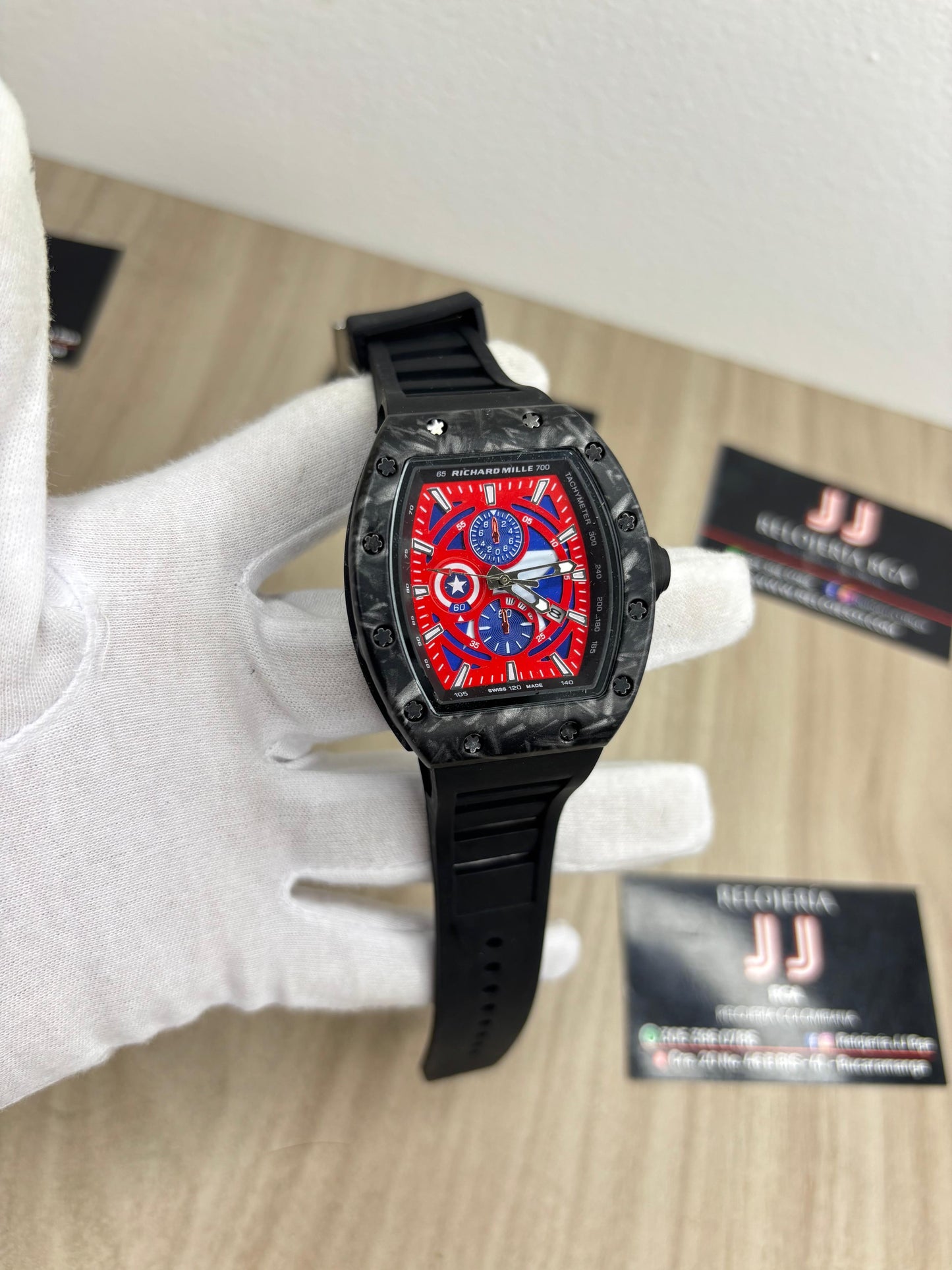 RICHARD MILLER CAPITAN AMERICA HOMBRE REF-NRD