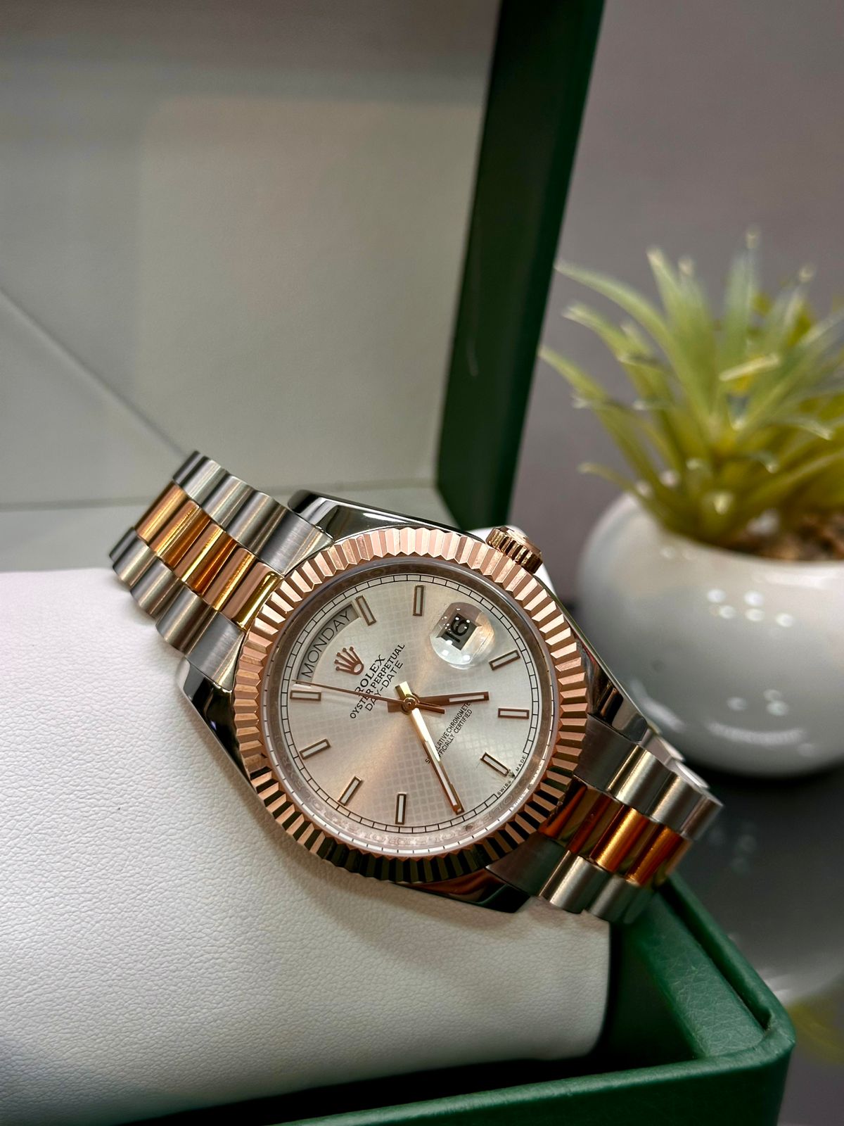 RLX PRESIDENT PARA HOMBRE ALTA GAMA AUTOMATICO- POB