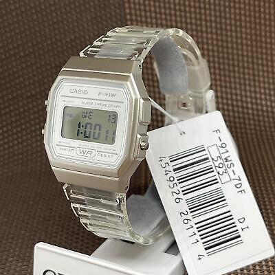 CASIO ORIGINAL UNISEX HOMBRE Y DAMA F-91WS-7DF