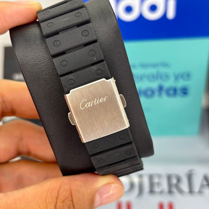 CARTIER DO´SANTOS GOMA PARA HOMBRE REF-NAN