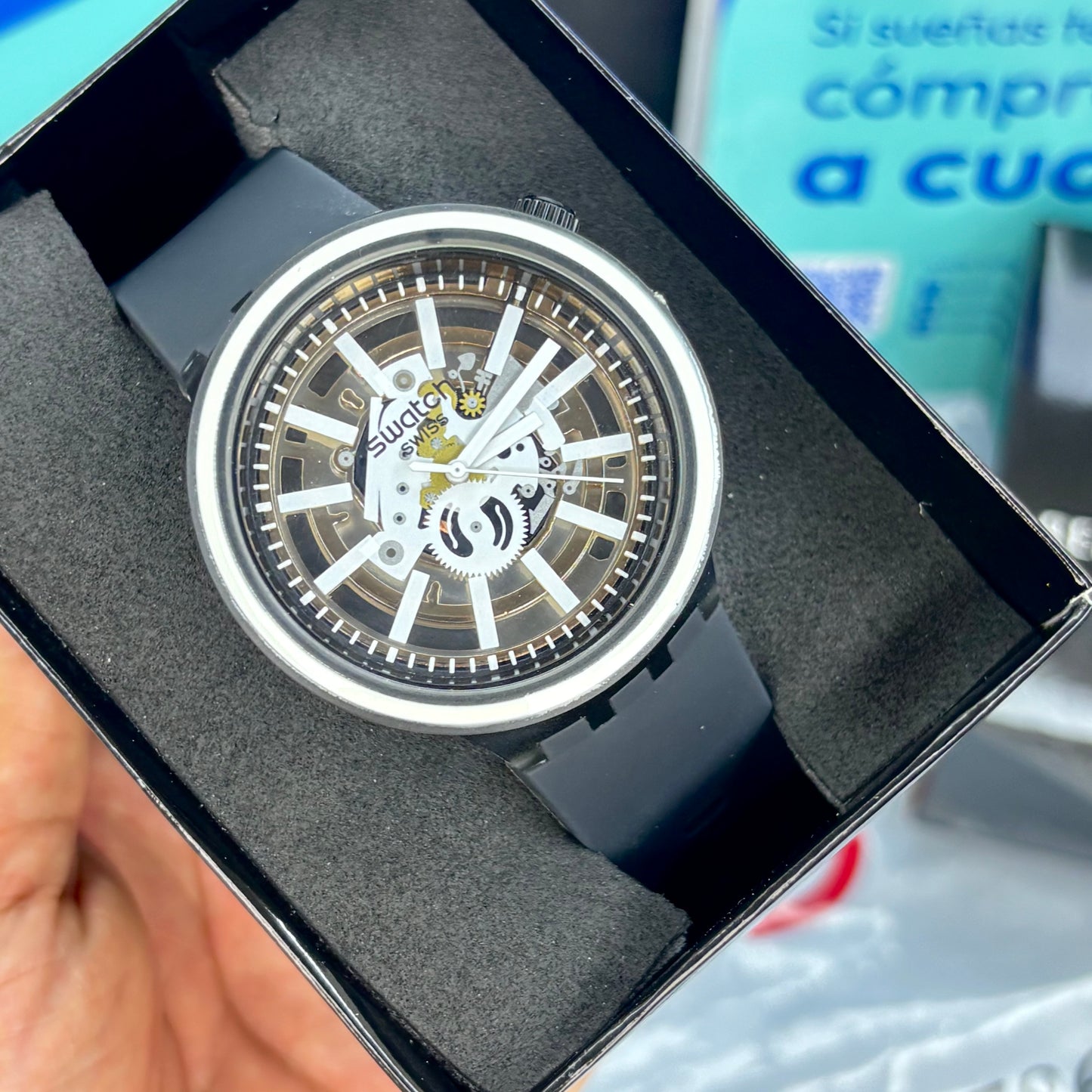 SWATCH SB0 NEGRO PARA HOMBRE REF-NB