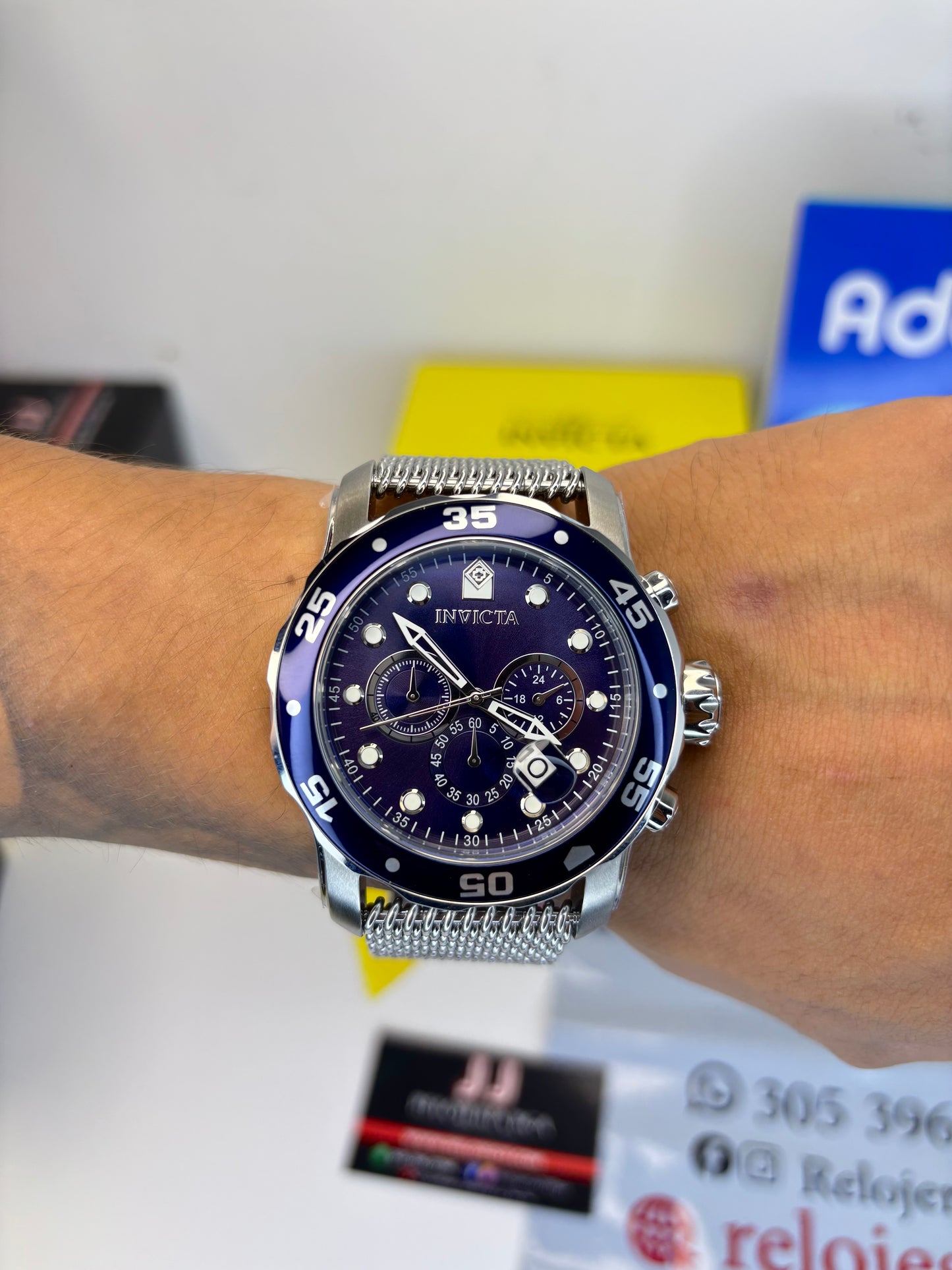 INVICTA PRO DIVER ORIGINAL PARA HOMBRE REF 47237- ACERO