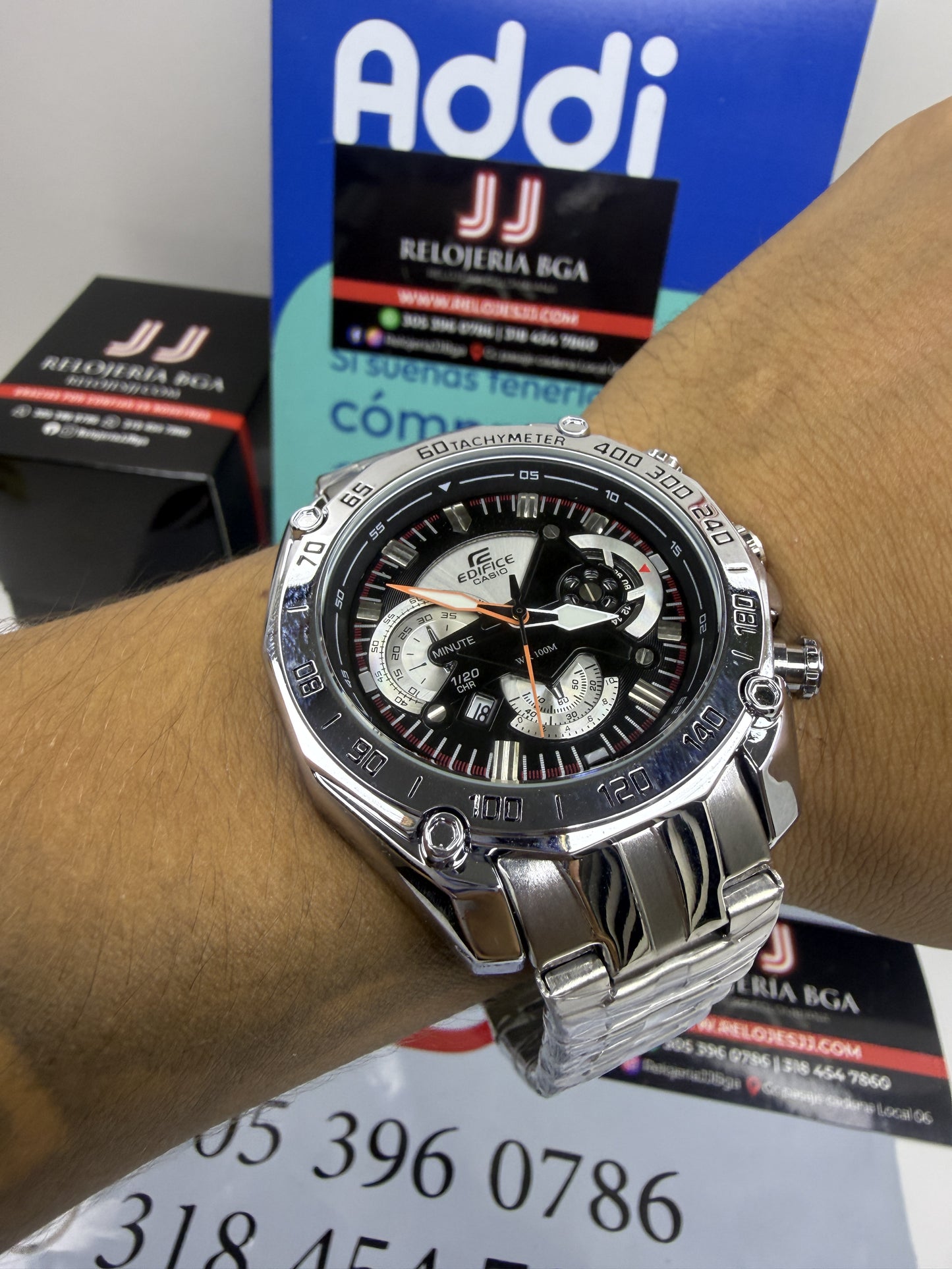 CASIO EDIFICE 550 PARA HOMBRE REF-PNP