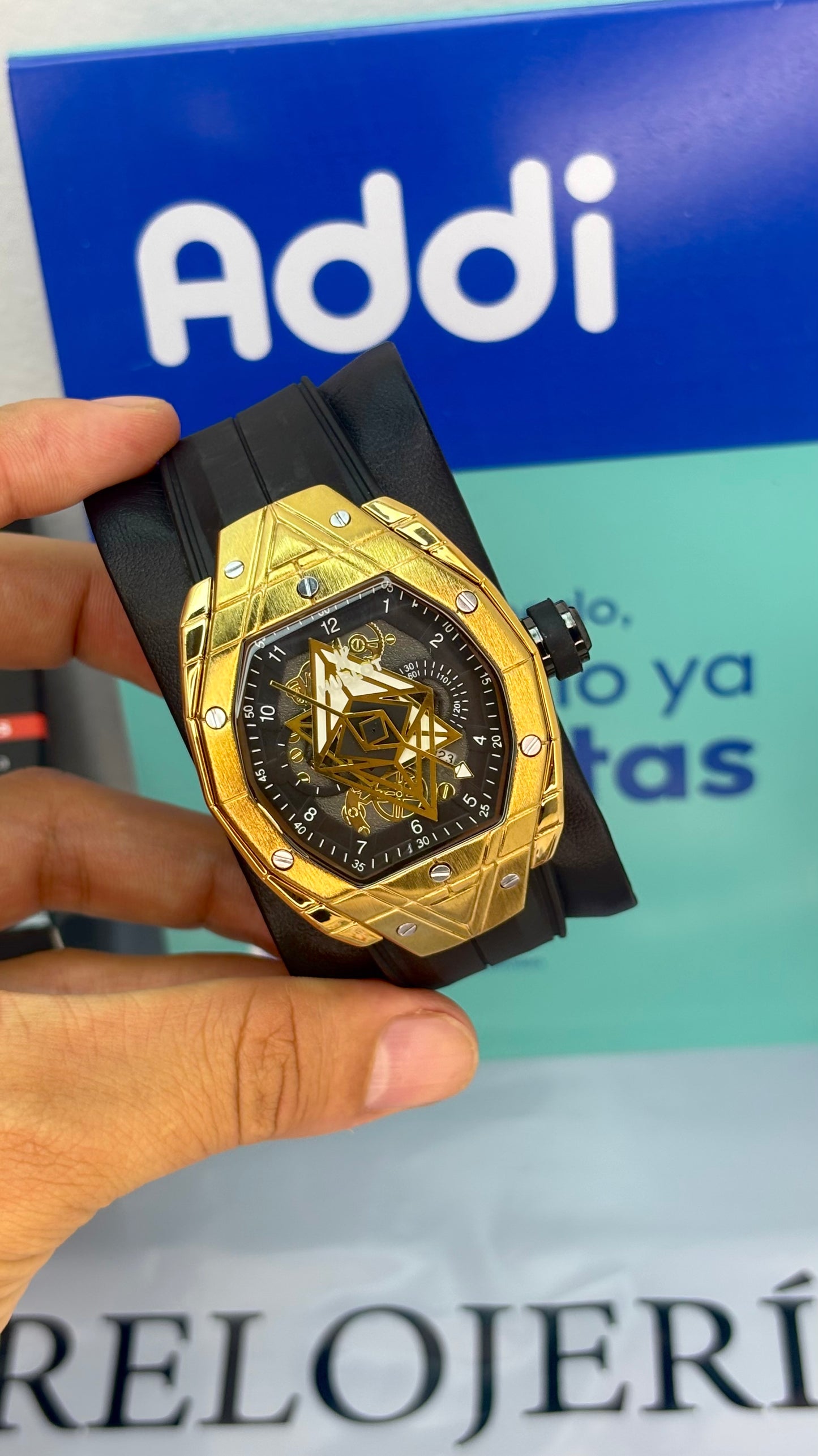 HUBLOT DIAMANTE PARA HOMBRE REF-ND