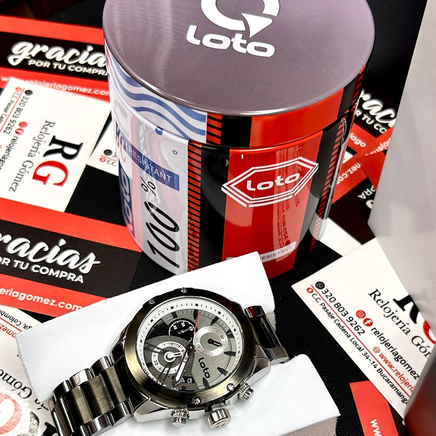 LOTO ORIGINAL CRONOGRAFO REF-LT2432-BN