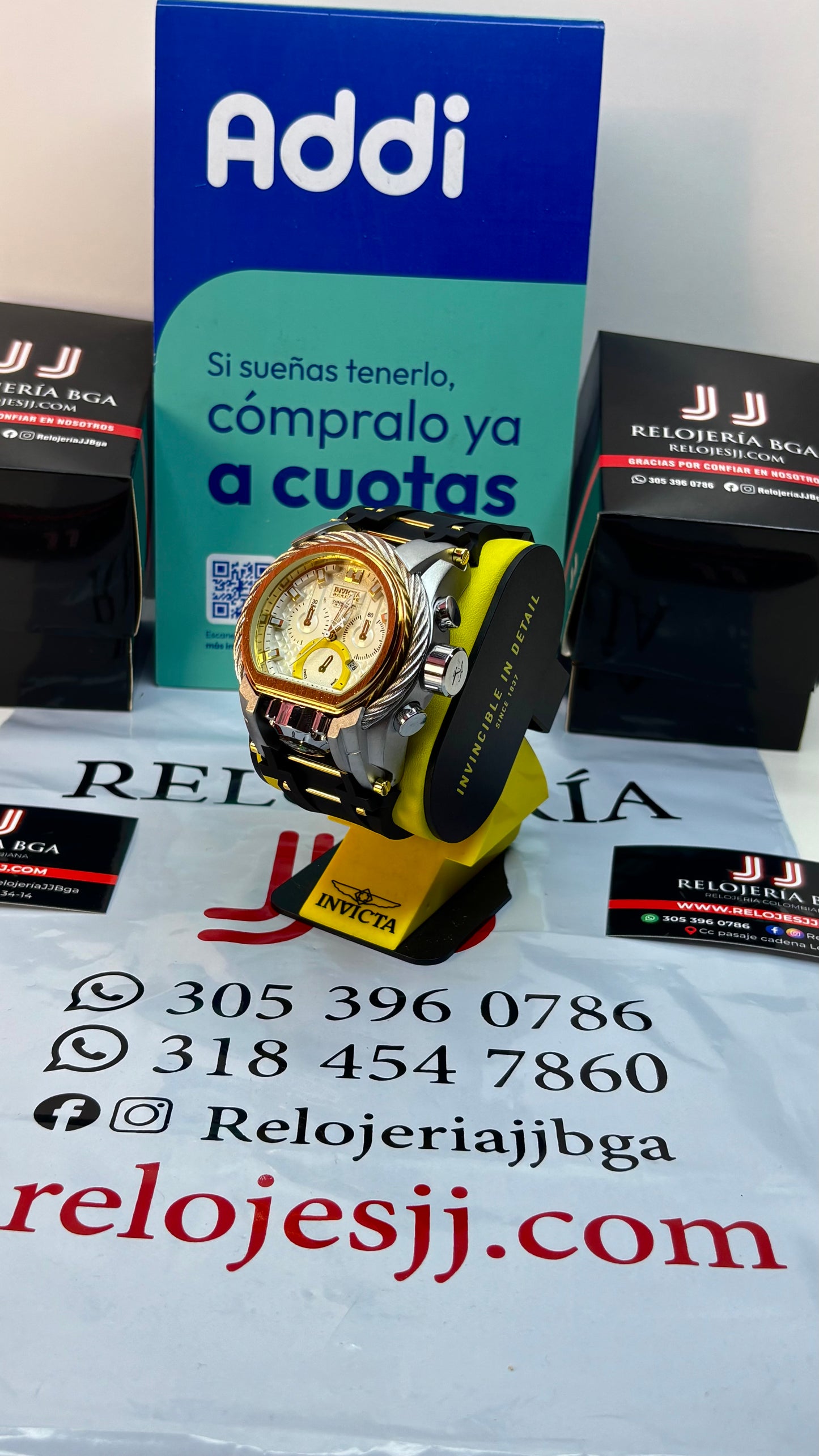 INVICTA BOLT ZEUS GOMA PARA HOMBRE REF-NPB