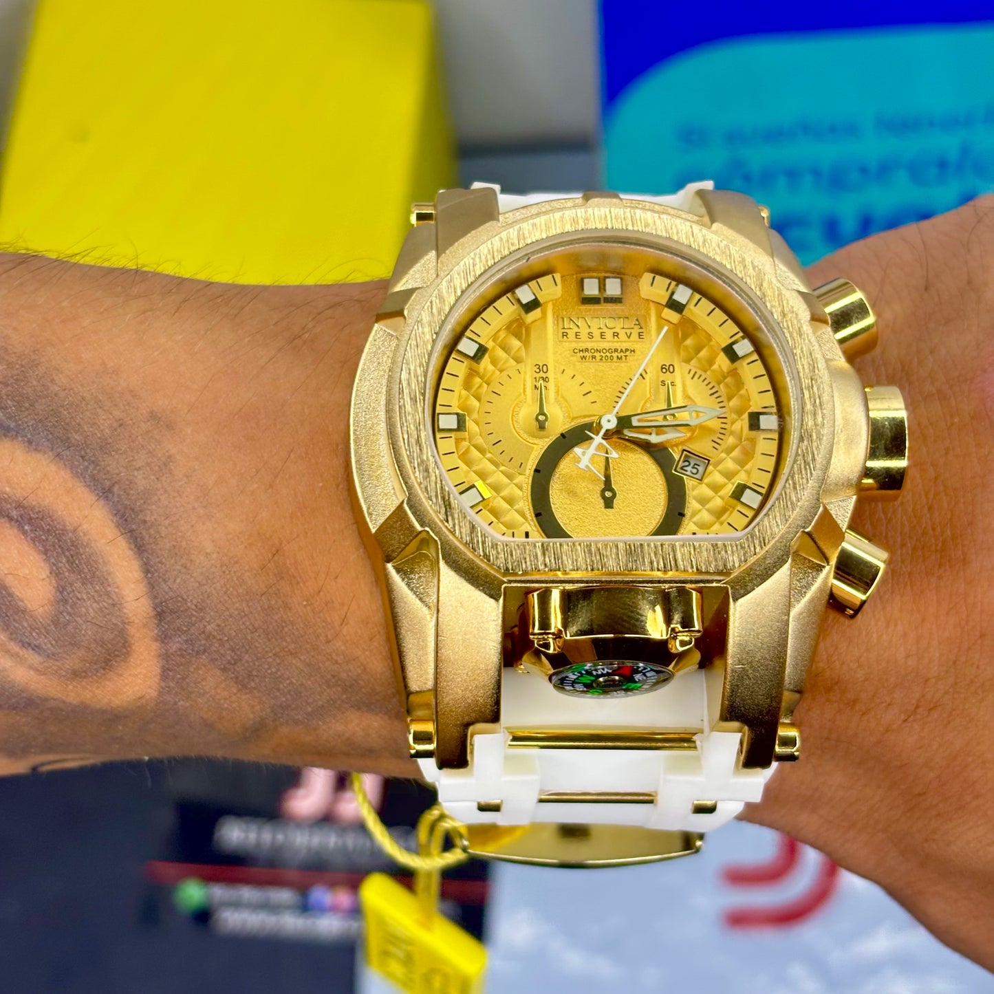 INVICTA BOLT ZEUS GOMA PARA HOMBRE REF-BD