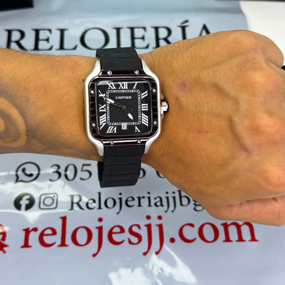 CARTIER DO´SANTOS GOMA PARA HOMBRE REF-NPN