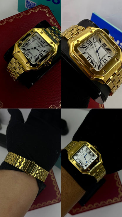 CARTIER DO SANTOS TRIZADO PARA HOMBRE REF-DB