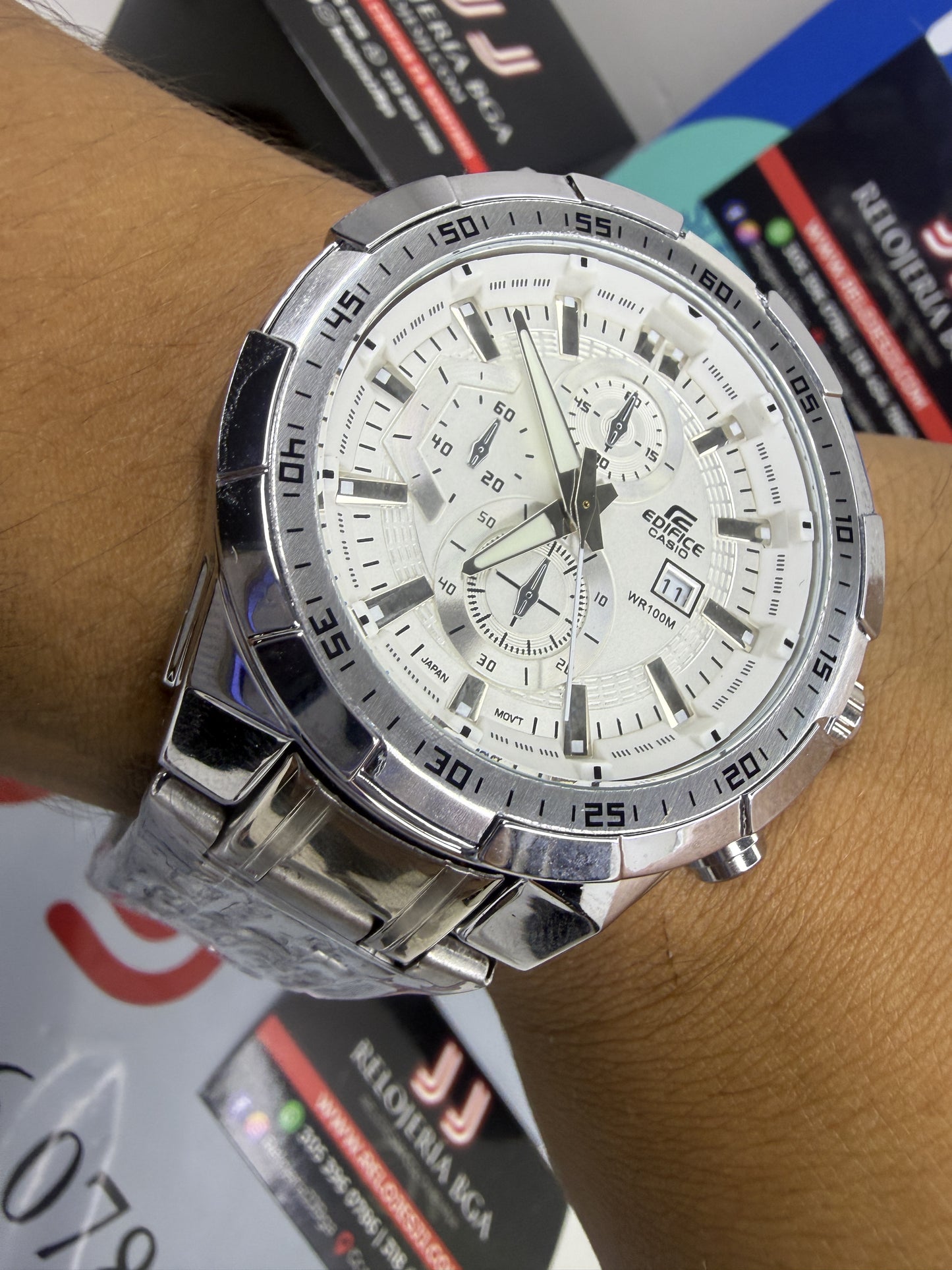 CASIO EDIFICE 539  PARA HOMBRE REF-PB